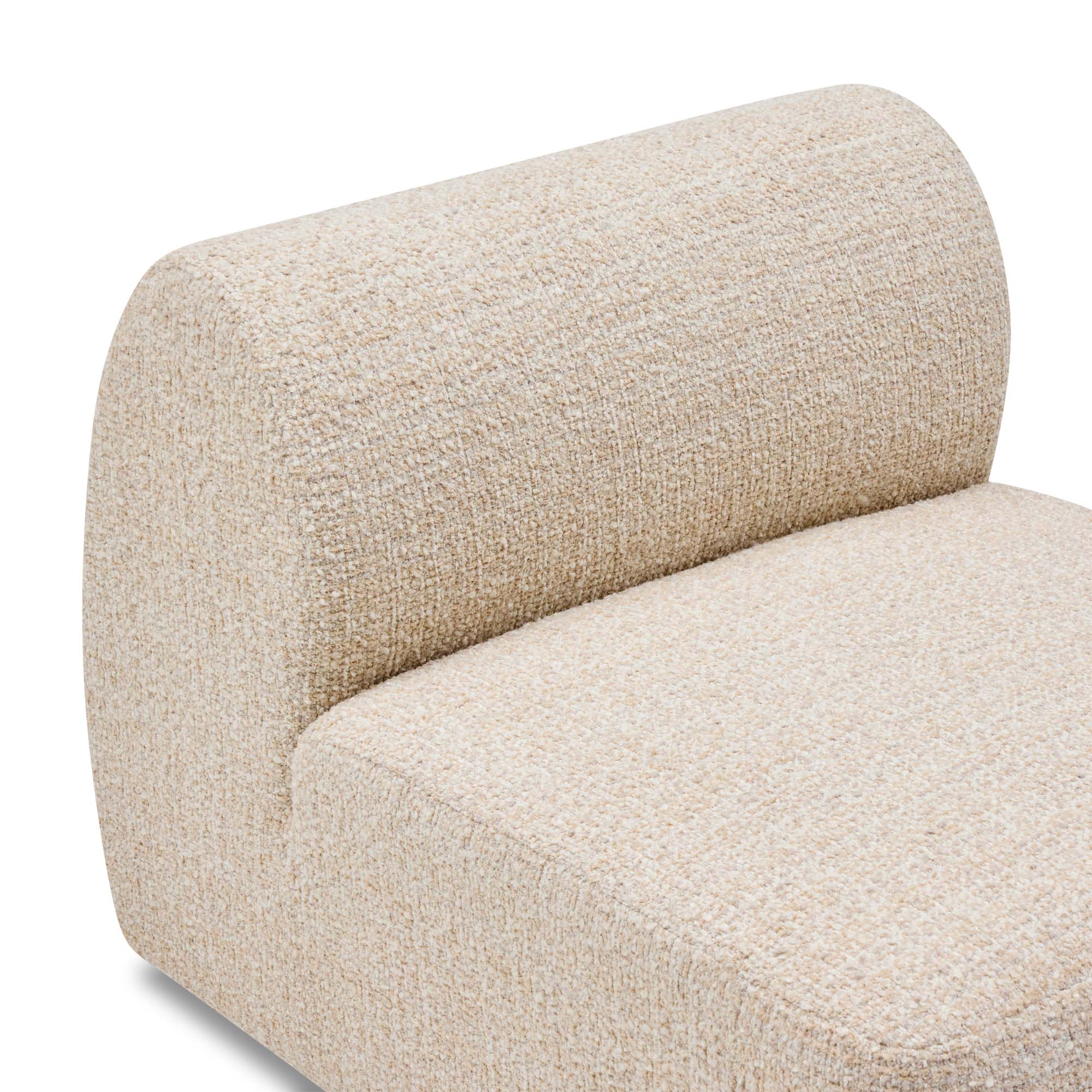 Olivia Modular Sofa Chair Greige Pebble
