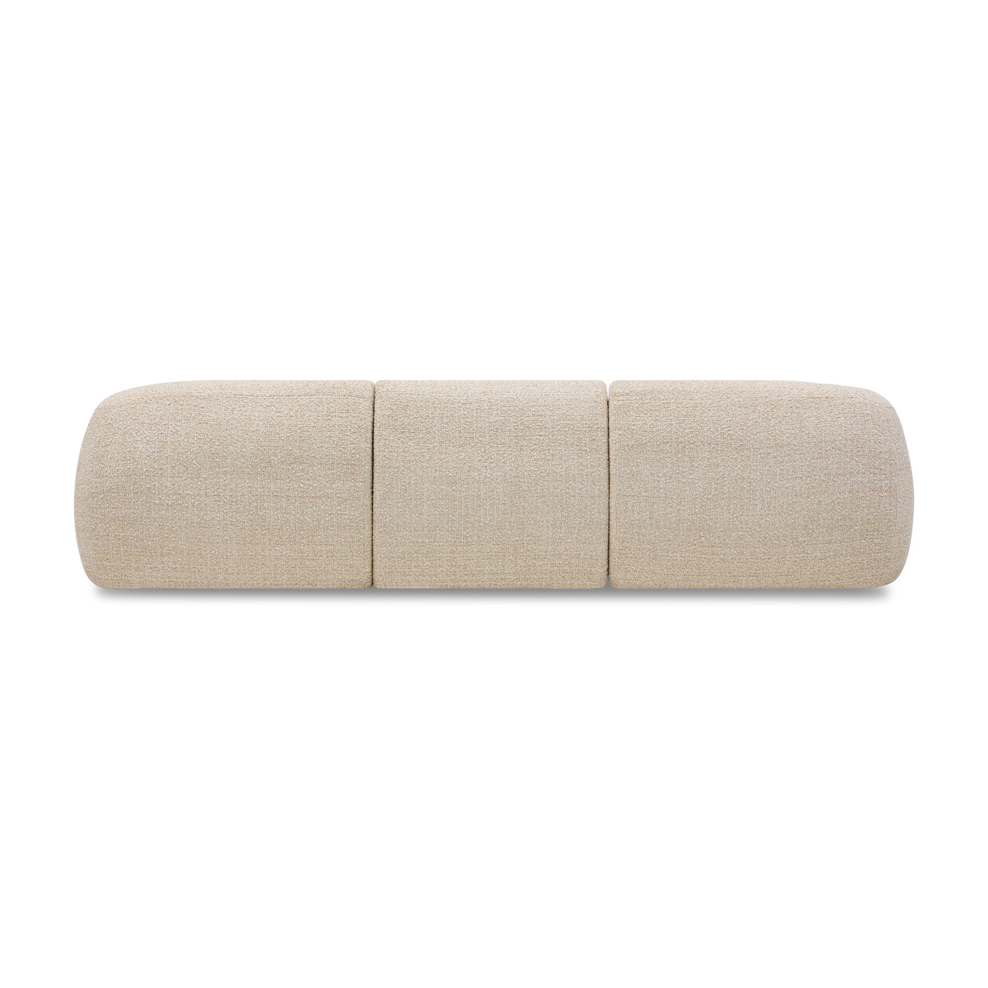 Olivia Modular Sofa Greige Pebble 3 Seat