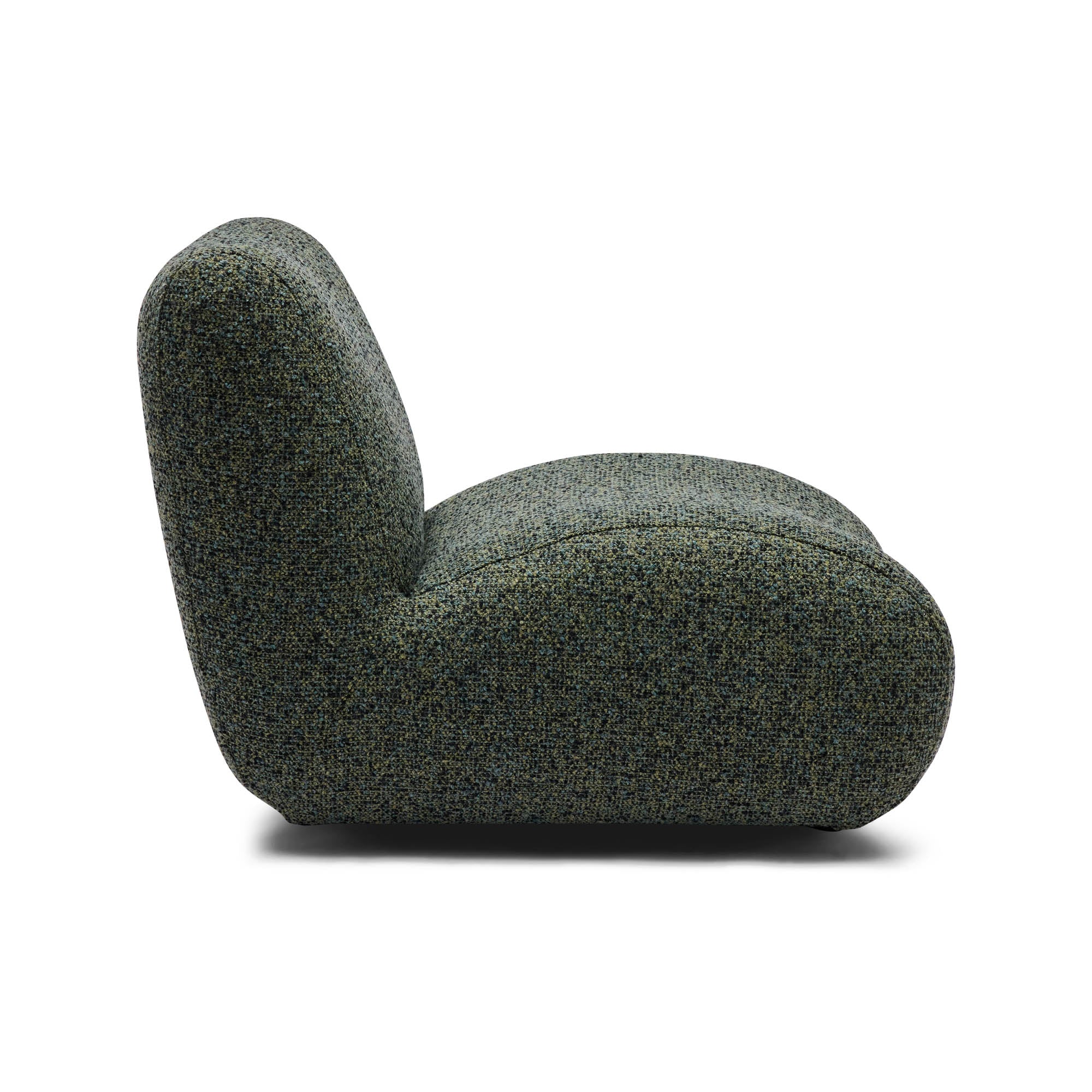Twill Swivel Chair Pine