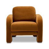 Adele Chair Chestnut Velvet