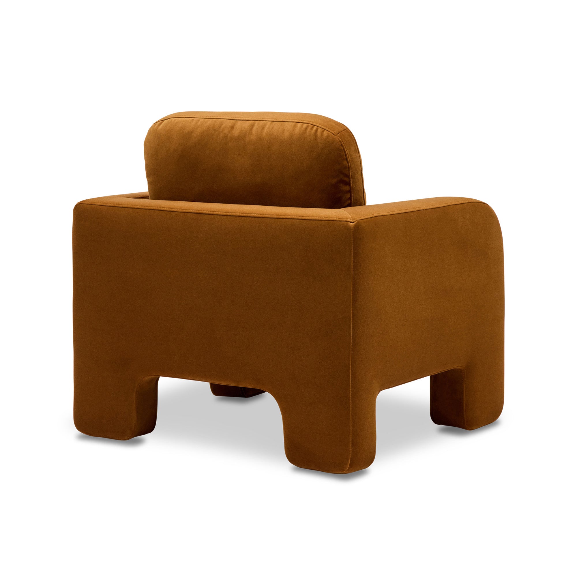 Adele Chair Chestnut Velvet