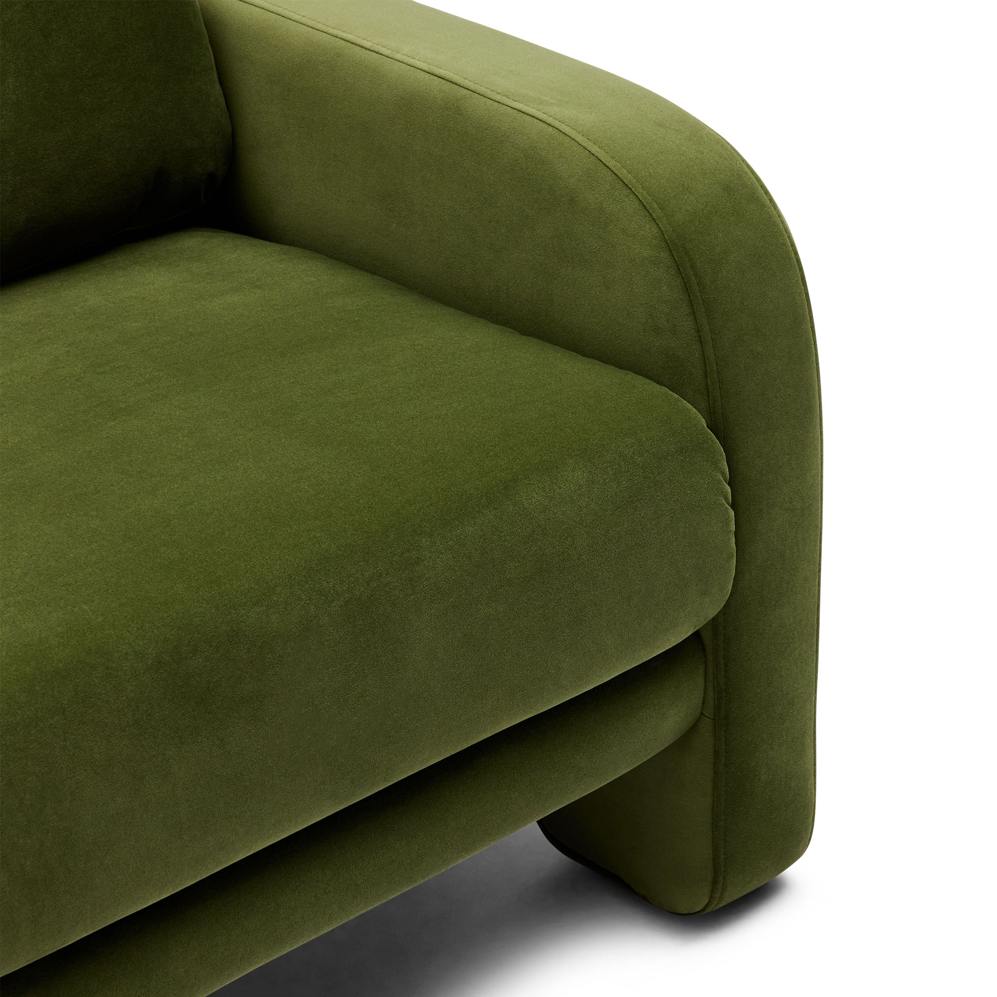 Adele Chair Olive Velvet