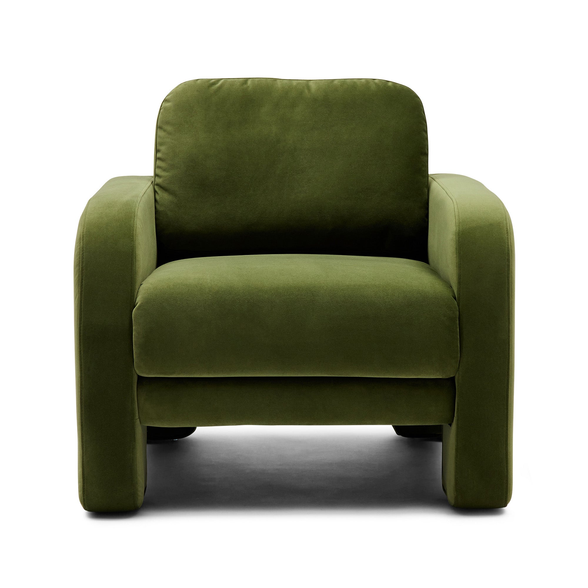Adele Chair Olive Velvet