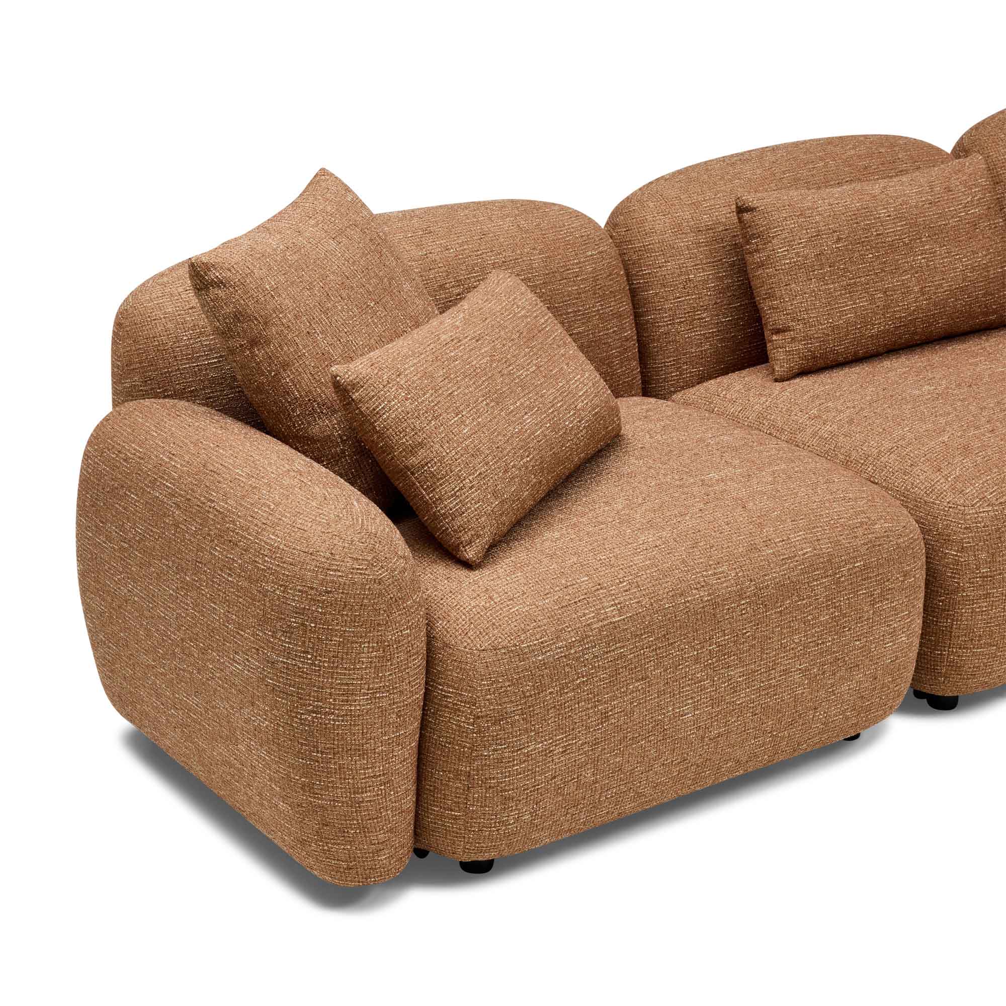 Kaia Modular Sofa Hazelnut 3 Seat