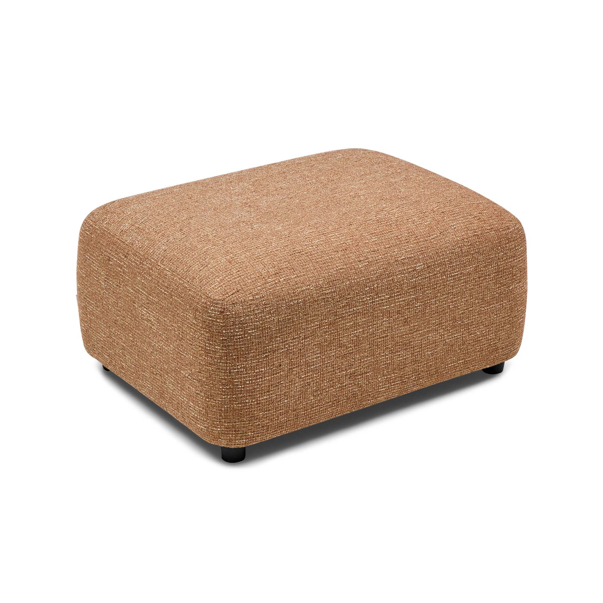 Kaia Modular Ottoman Hazelnut