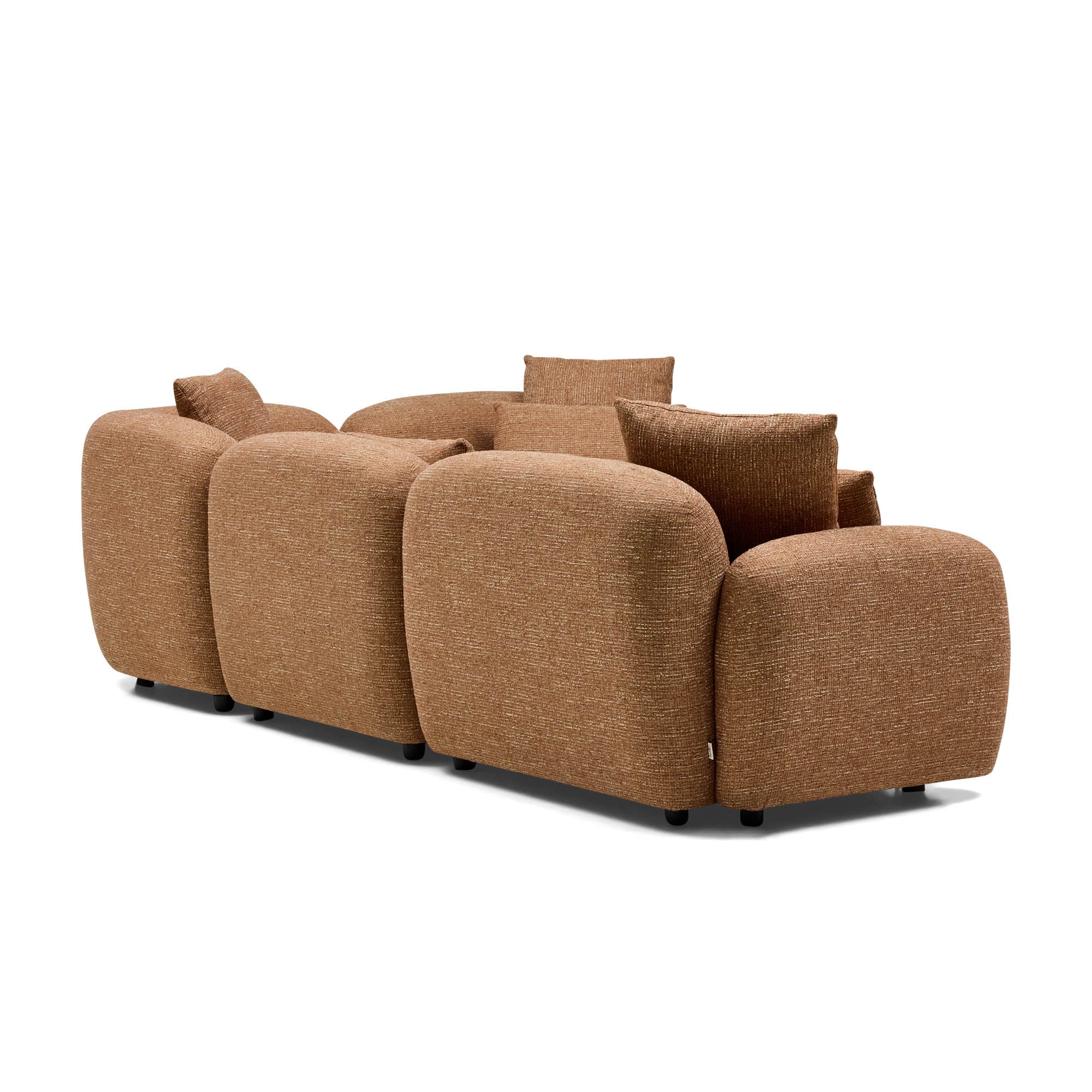 Kaia Modular Sofa Hazelnut 4 Seat Corner