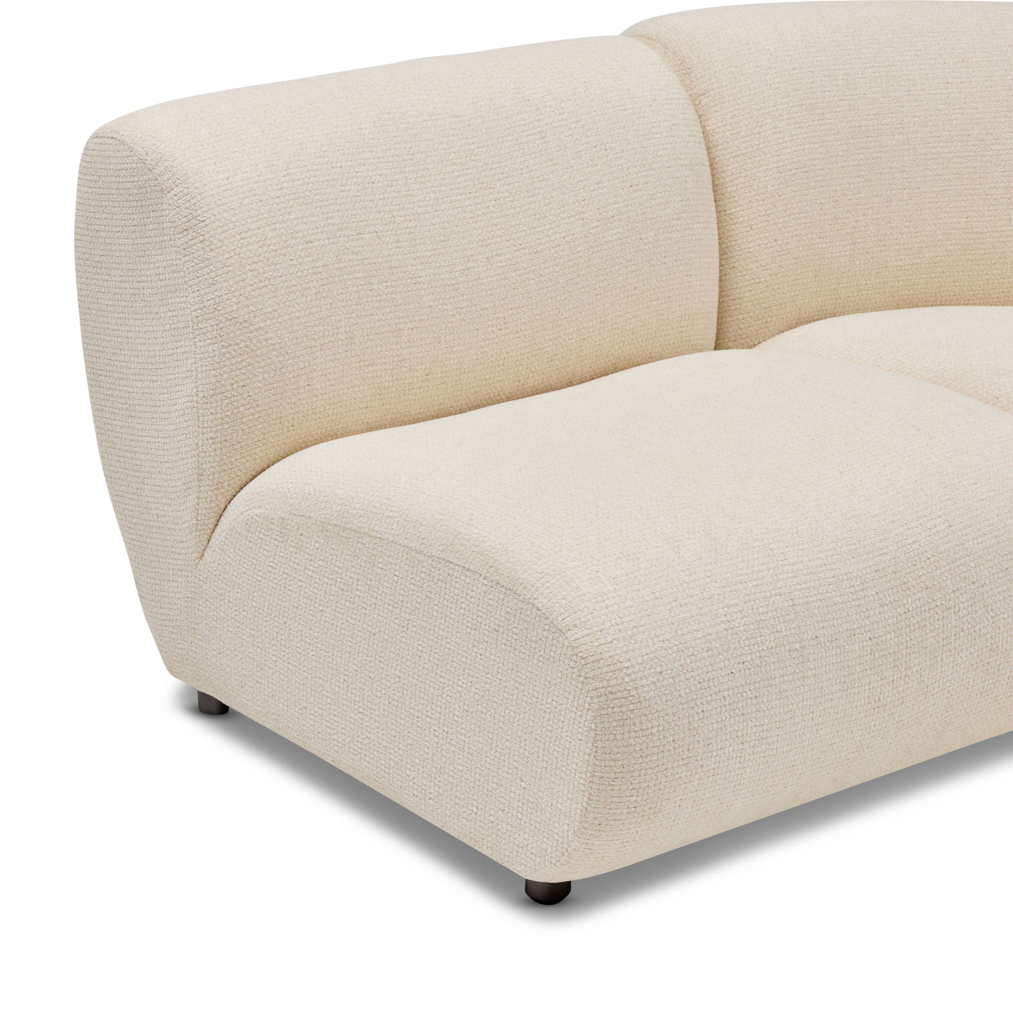 Casen Modular Sofa 4 Seat Corner Clotted Cream