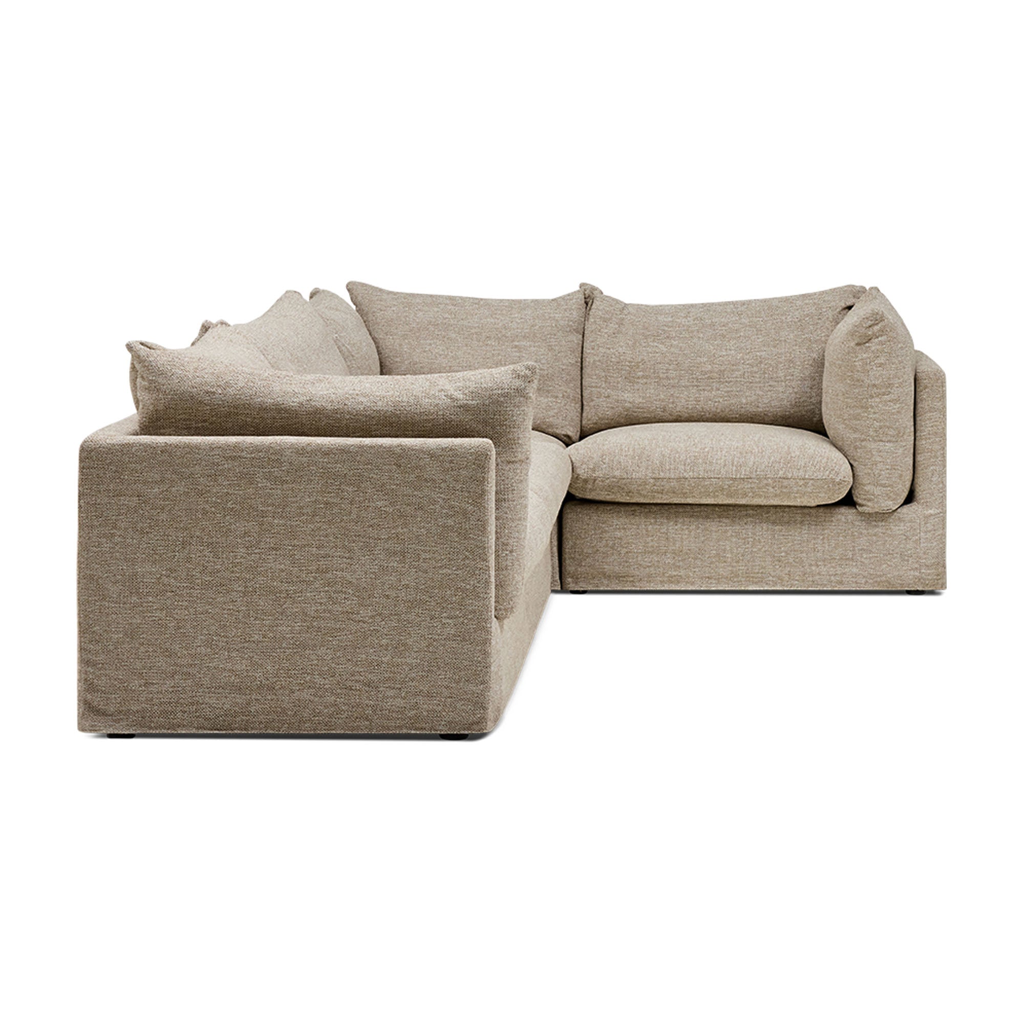 Mia Modular Sofa Husk 4 Seat Corner
