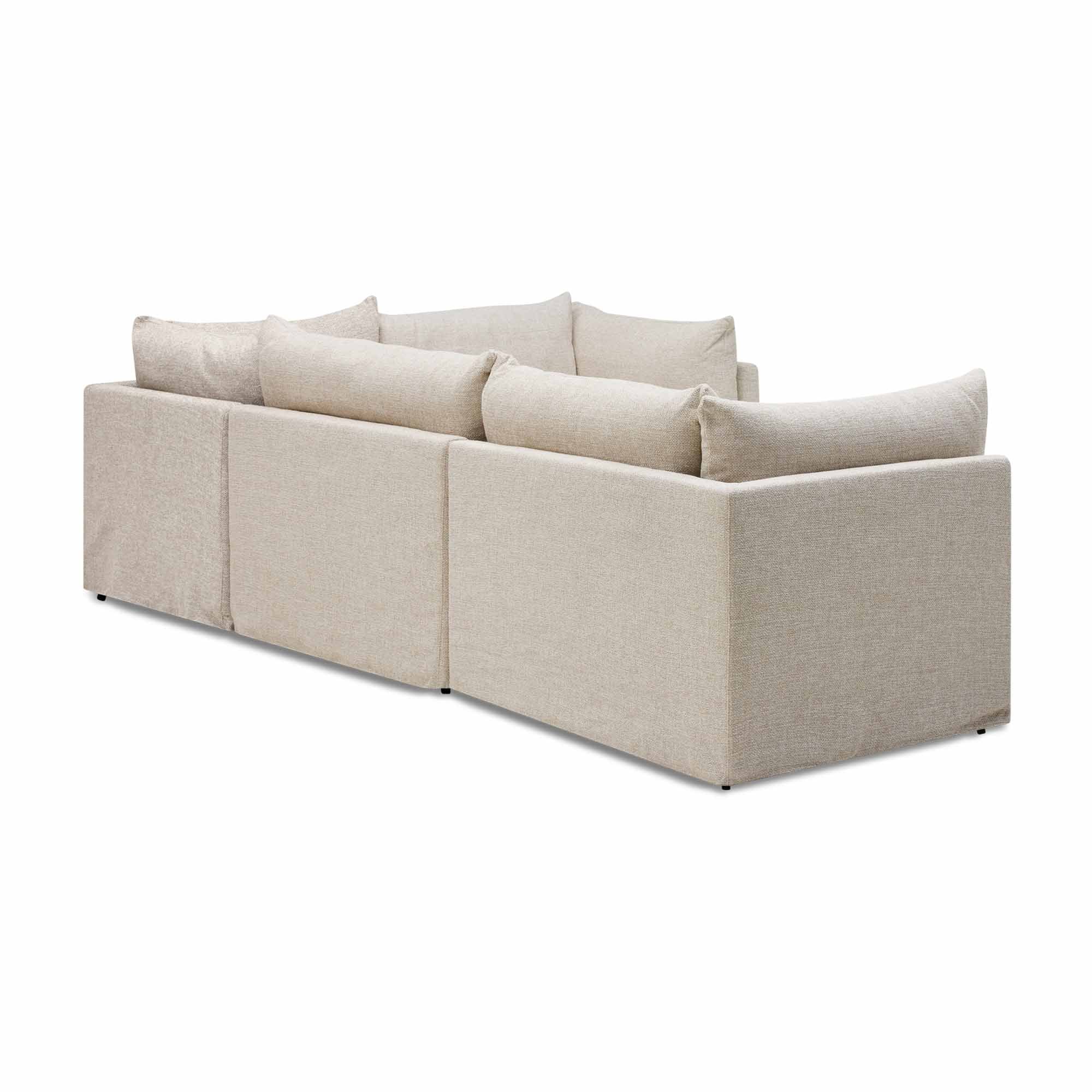Mia Modular Sofa Dune 4 Seat Corner