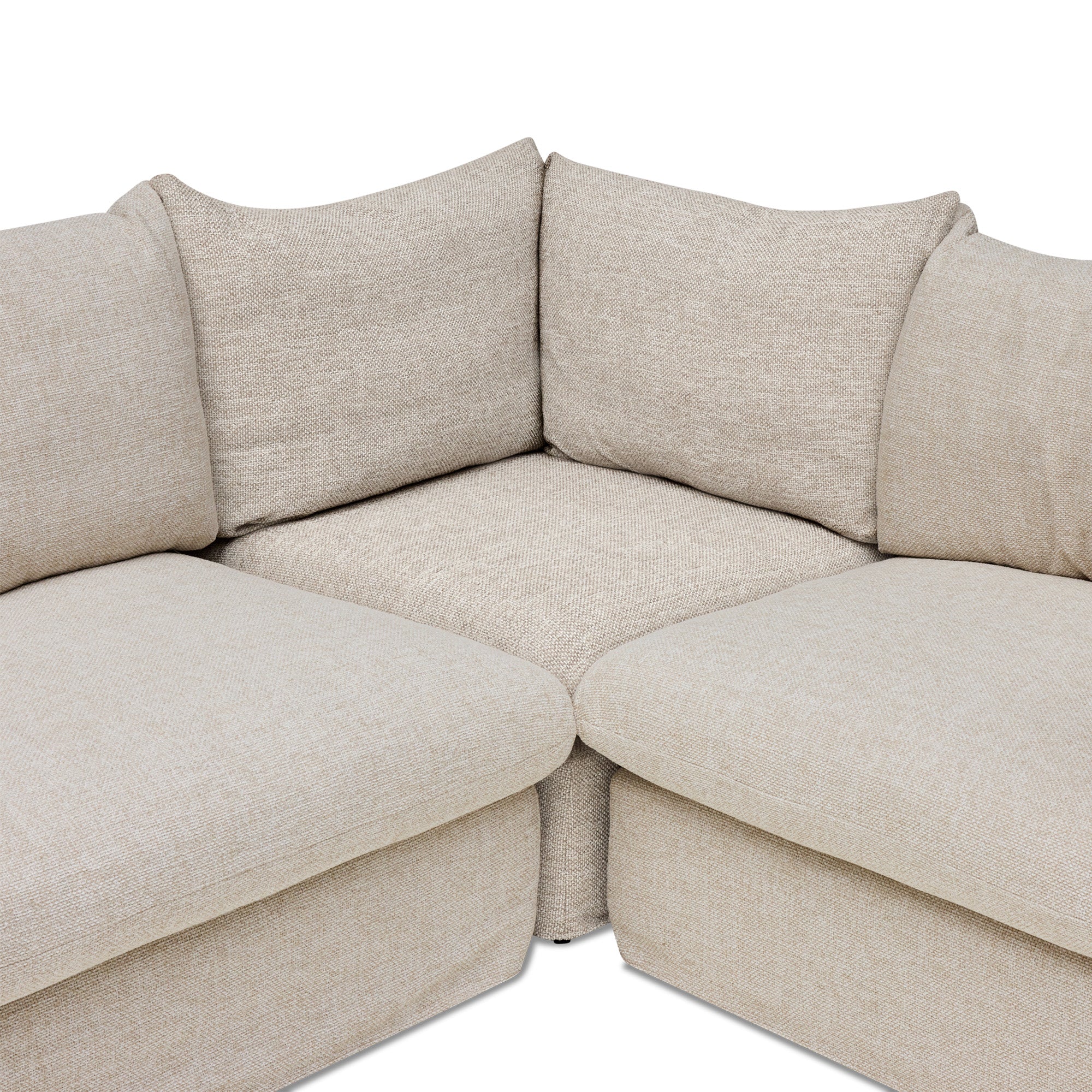 Mia Modular Sofa Dune 5 Seat Corner