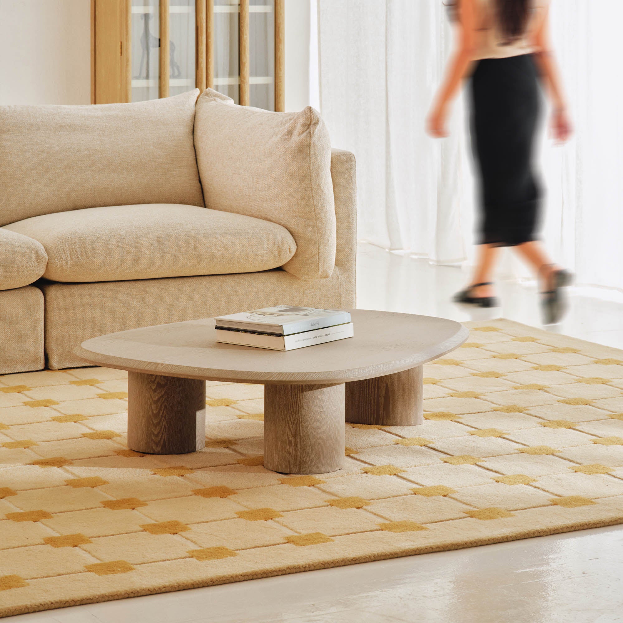 Orren Rug Cream Green 200 x 280