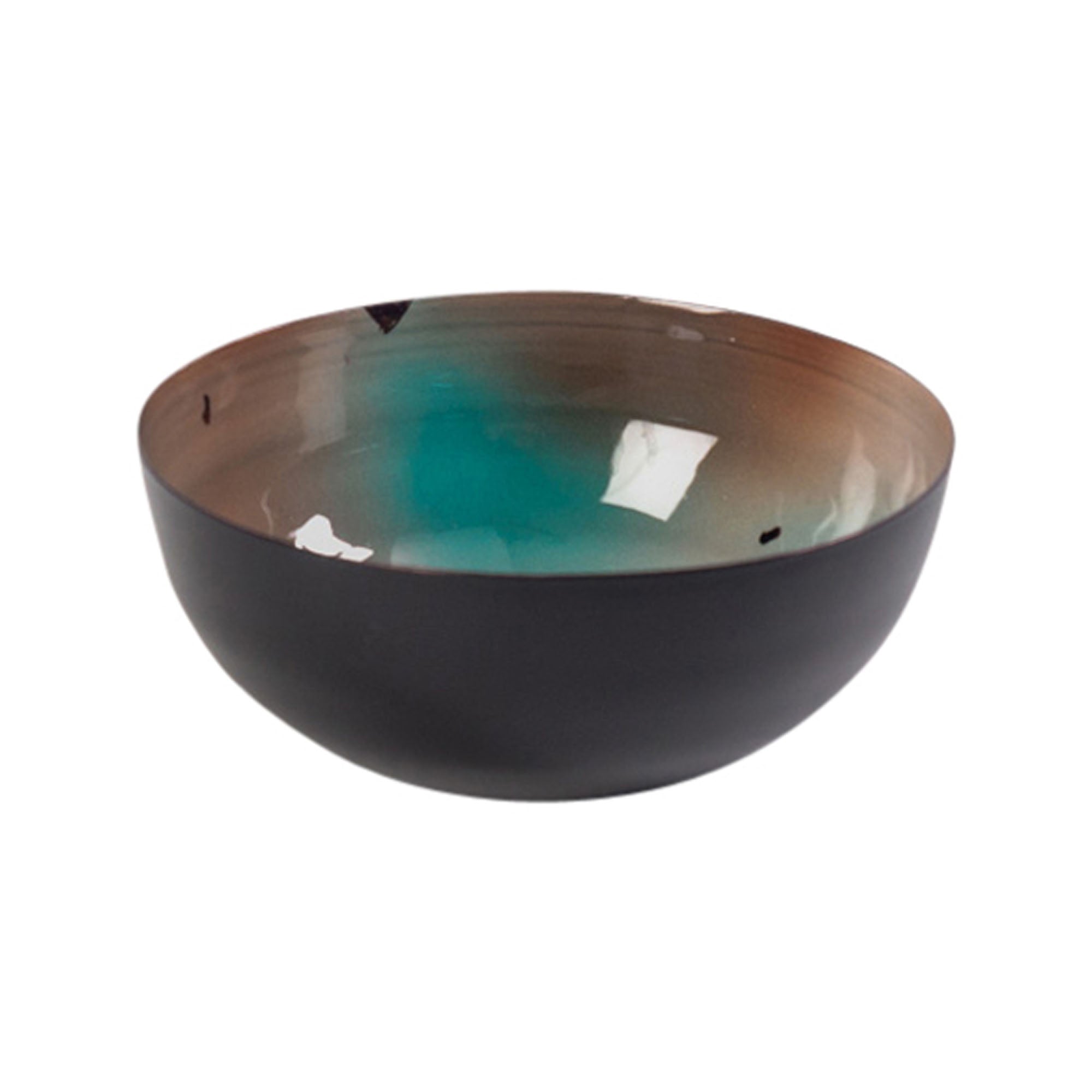 Emaye Bowl Turquoise Medium