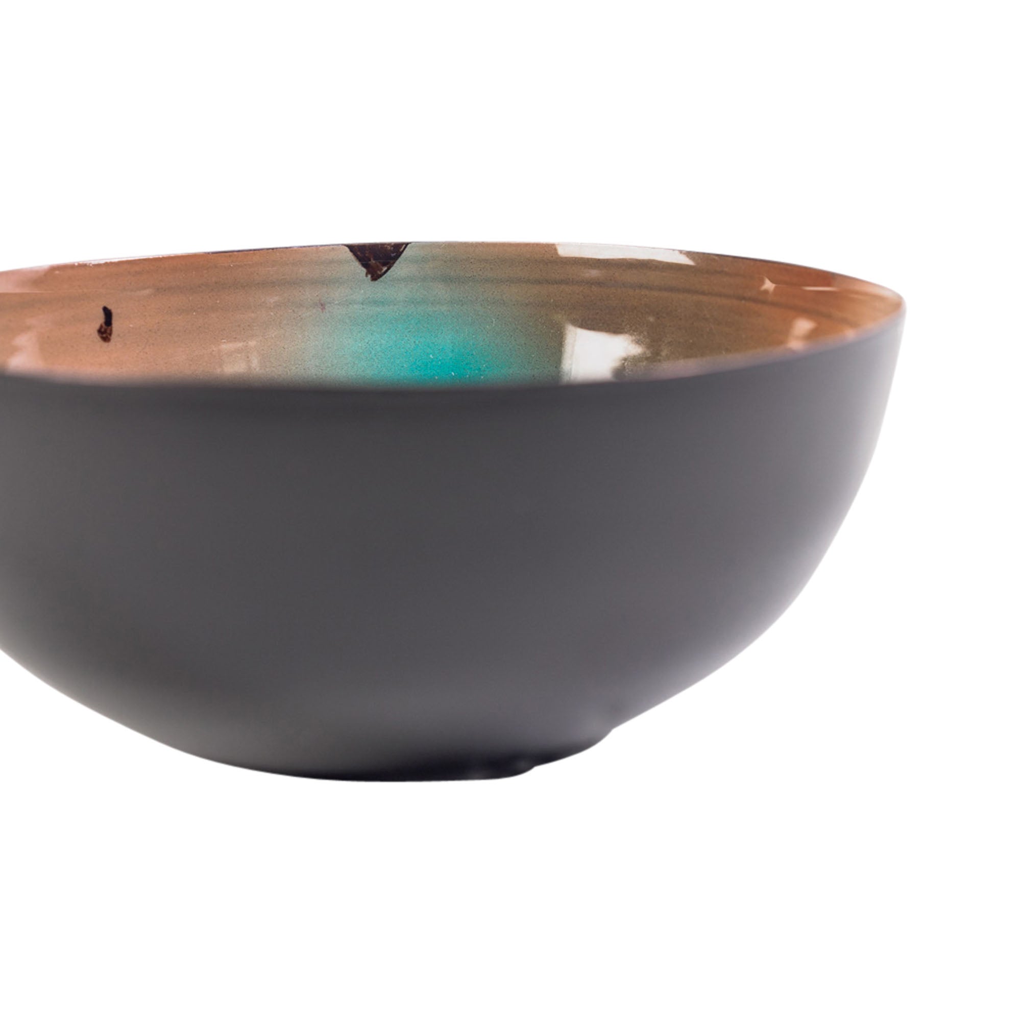 Emaye Bowl Turquoise Medium