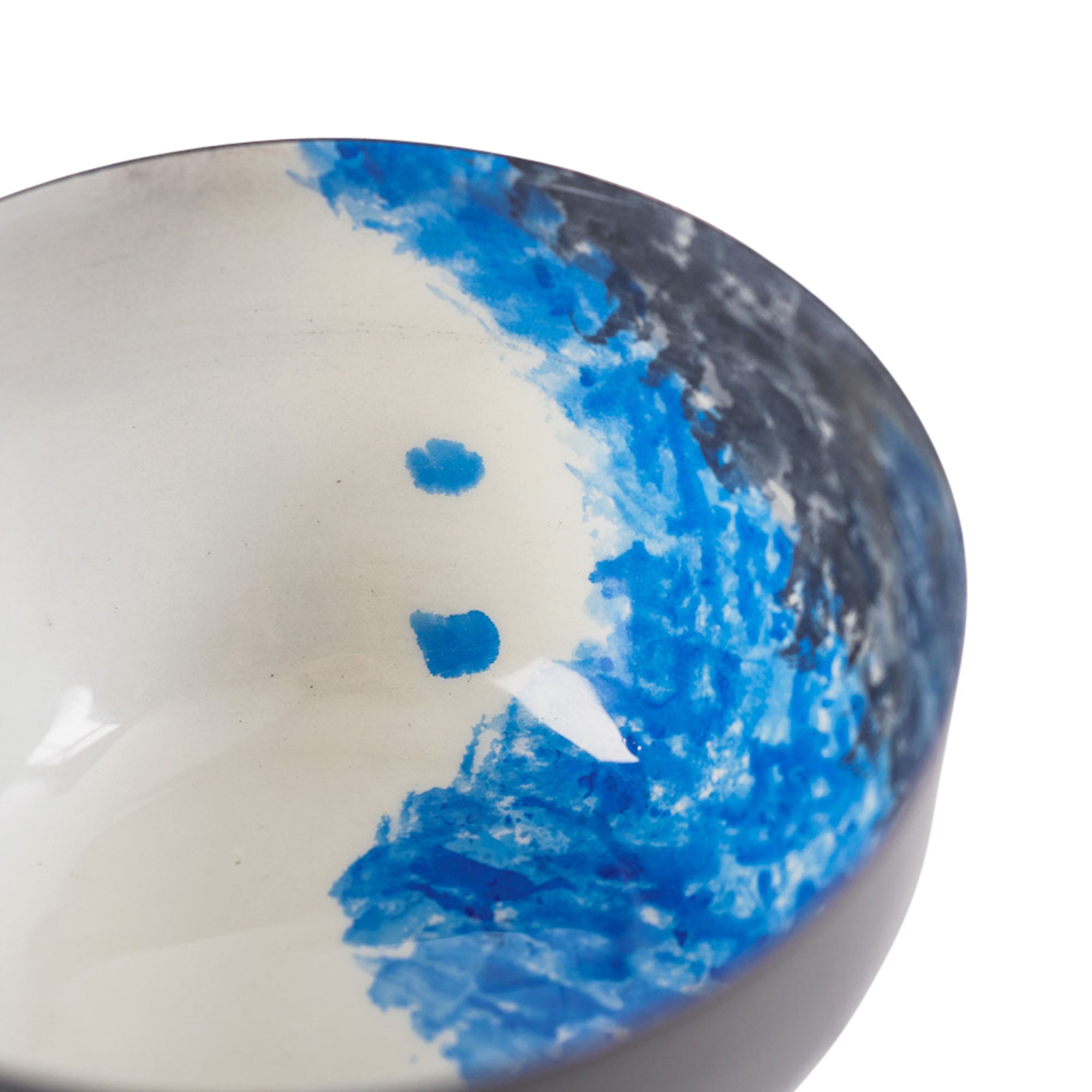 Emaye Bowl Blue Small