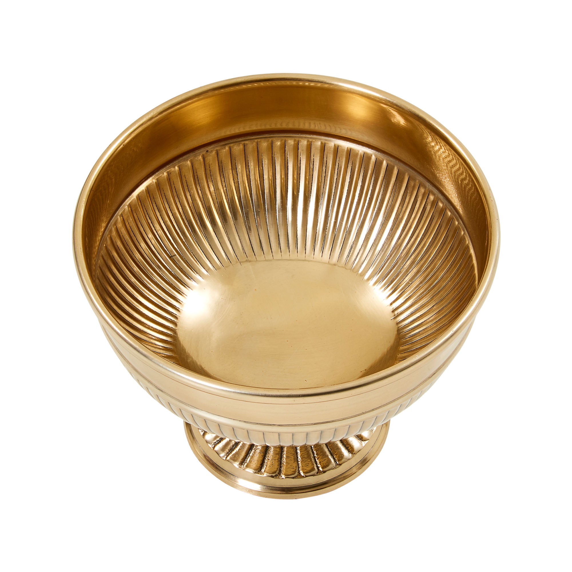 Lujo Brass Finish Bowl