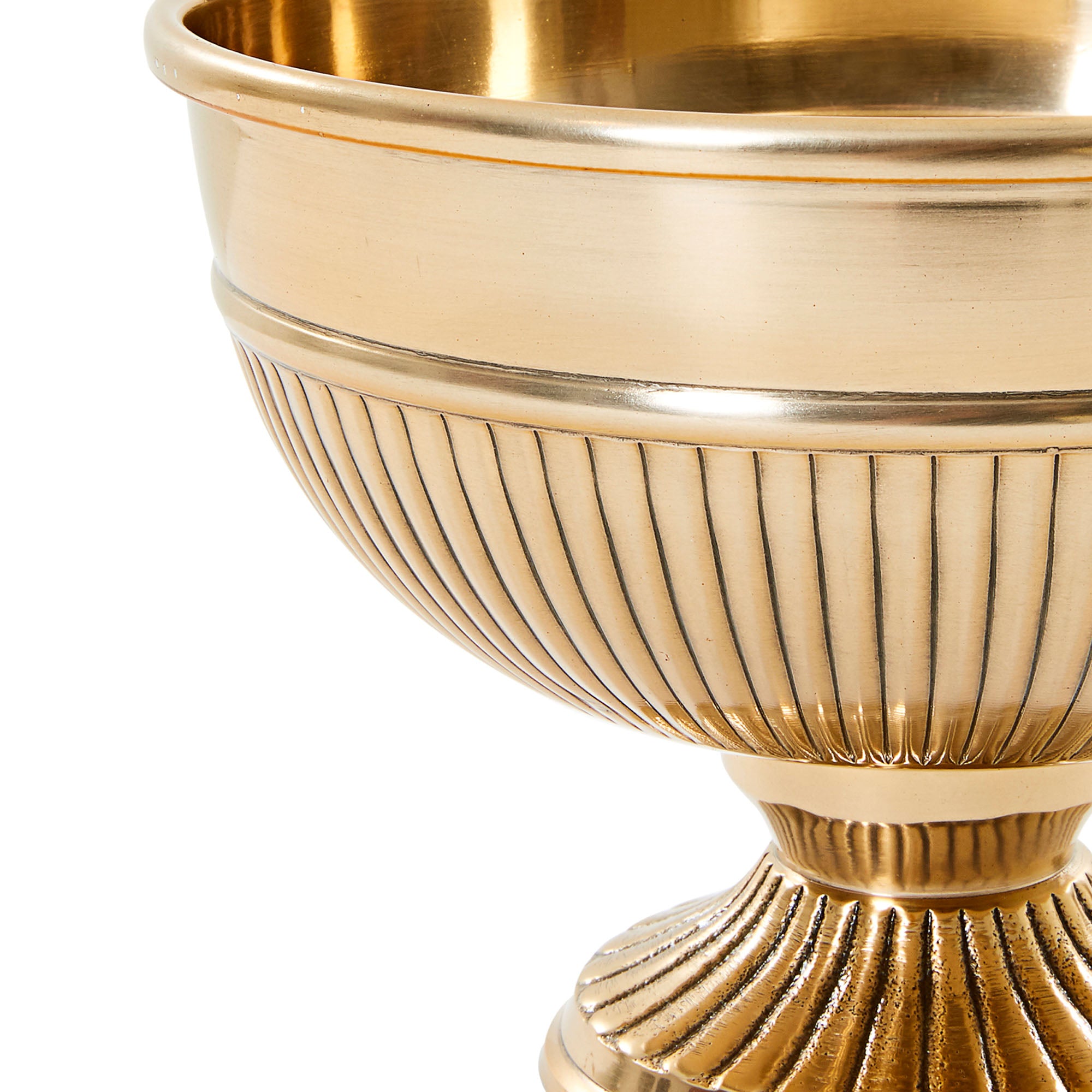 Lujo Brass Finish Bowl