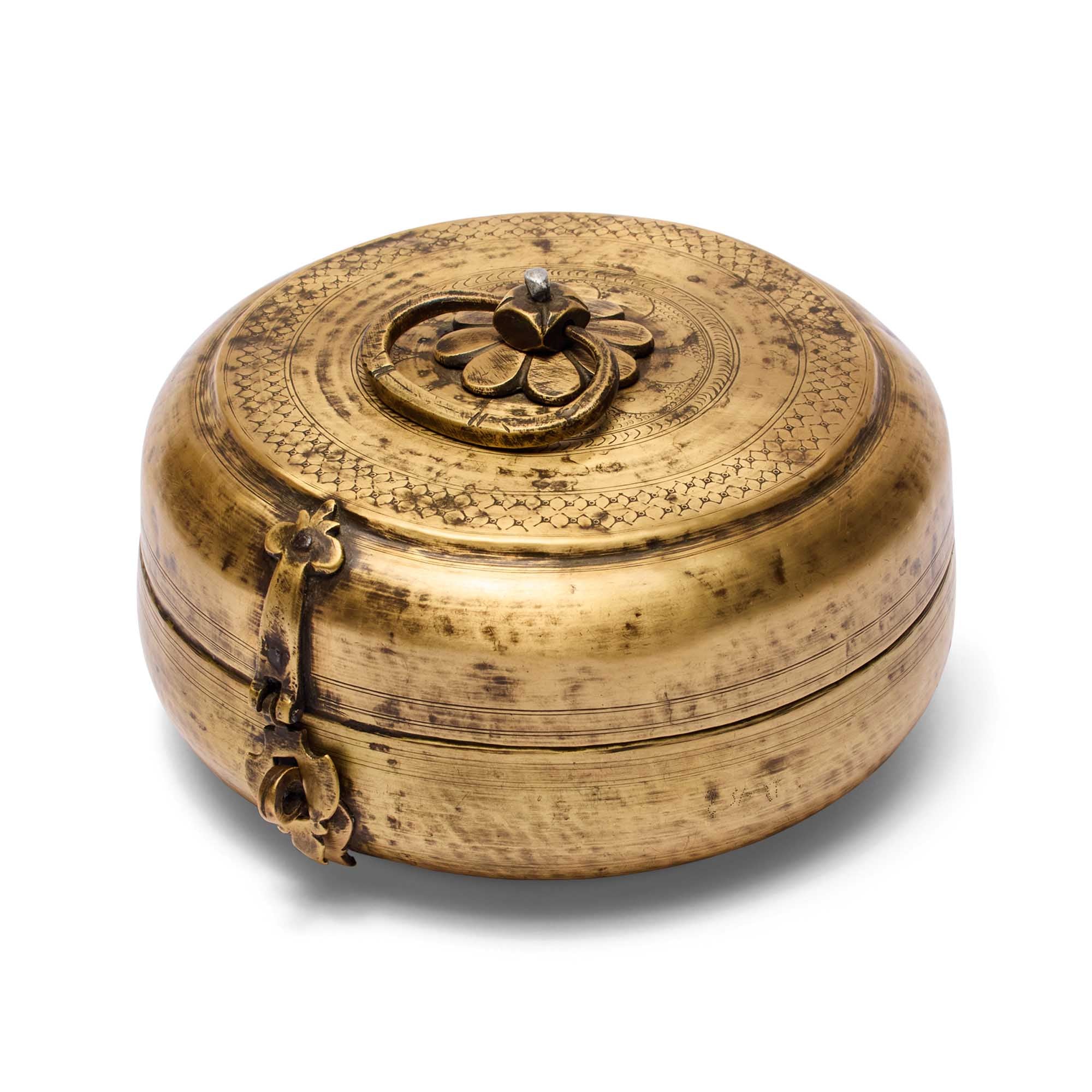 Katordan Brass Chapati Box