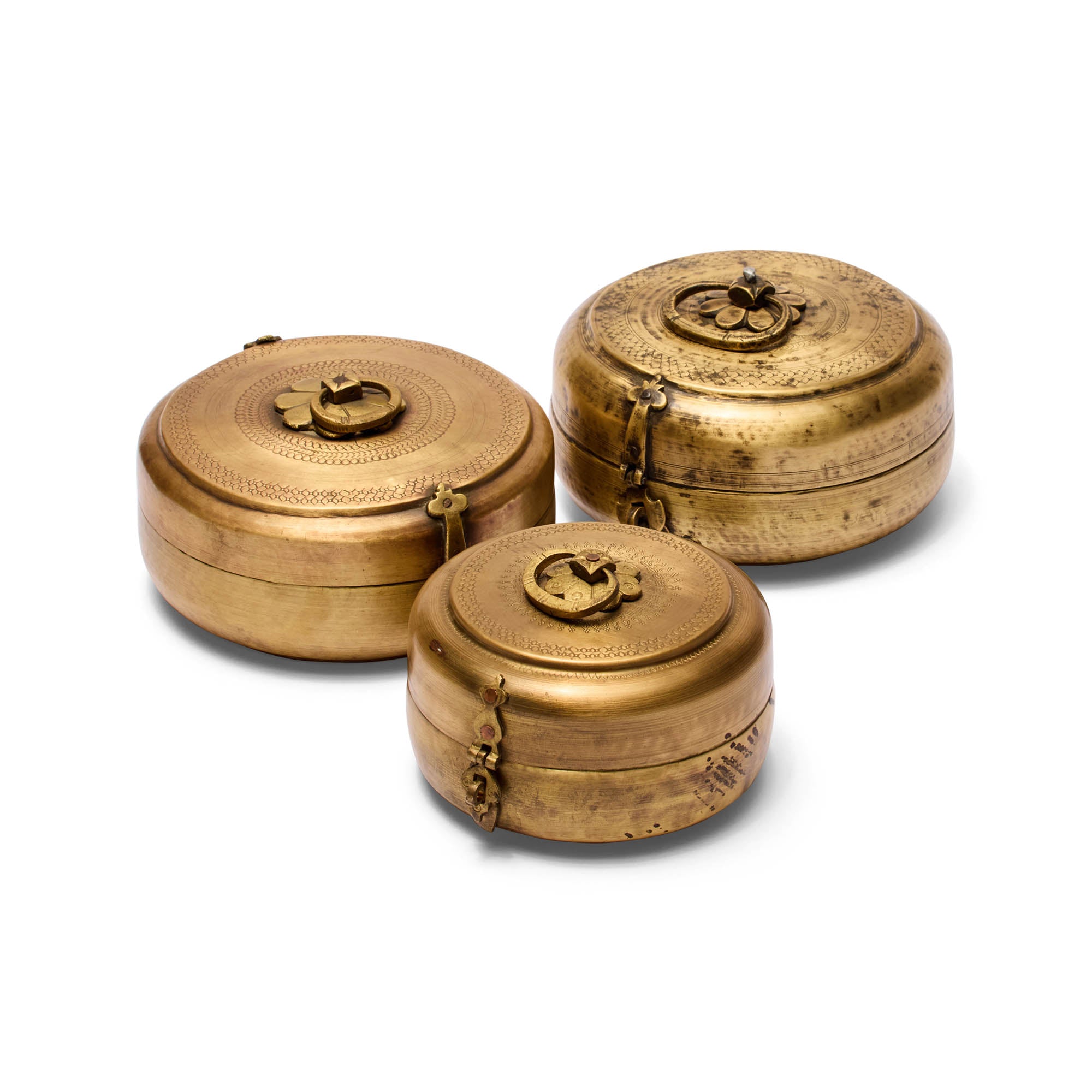 Katordan Brass Chapati Box