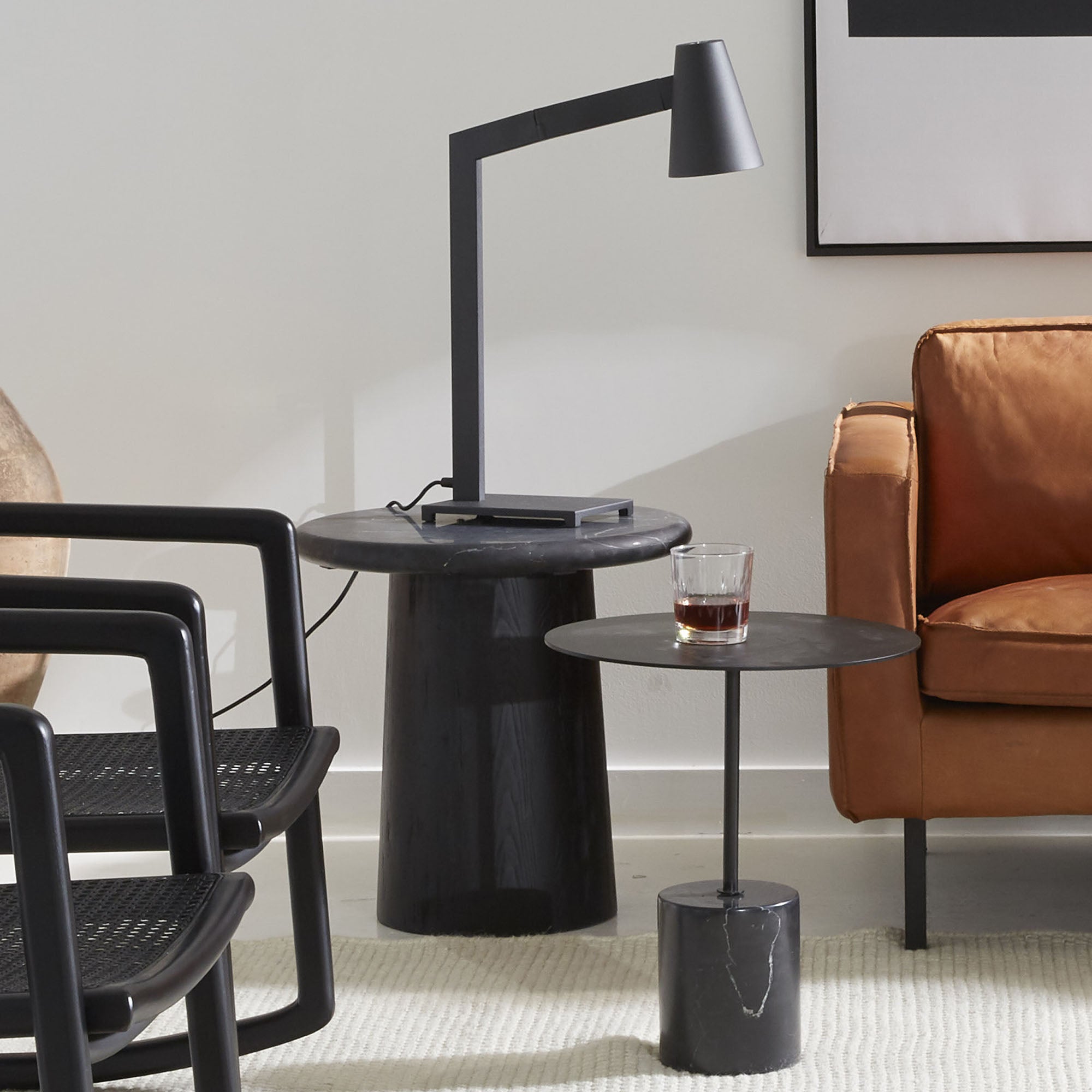 Tilt Table Lamp Black