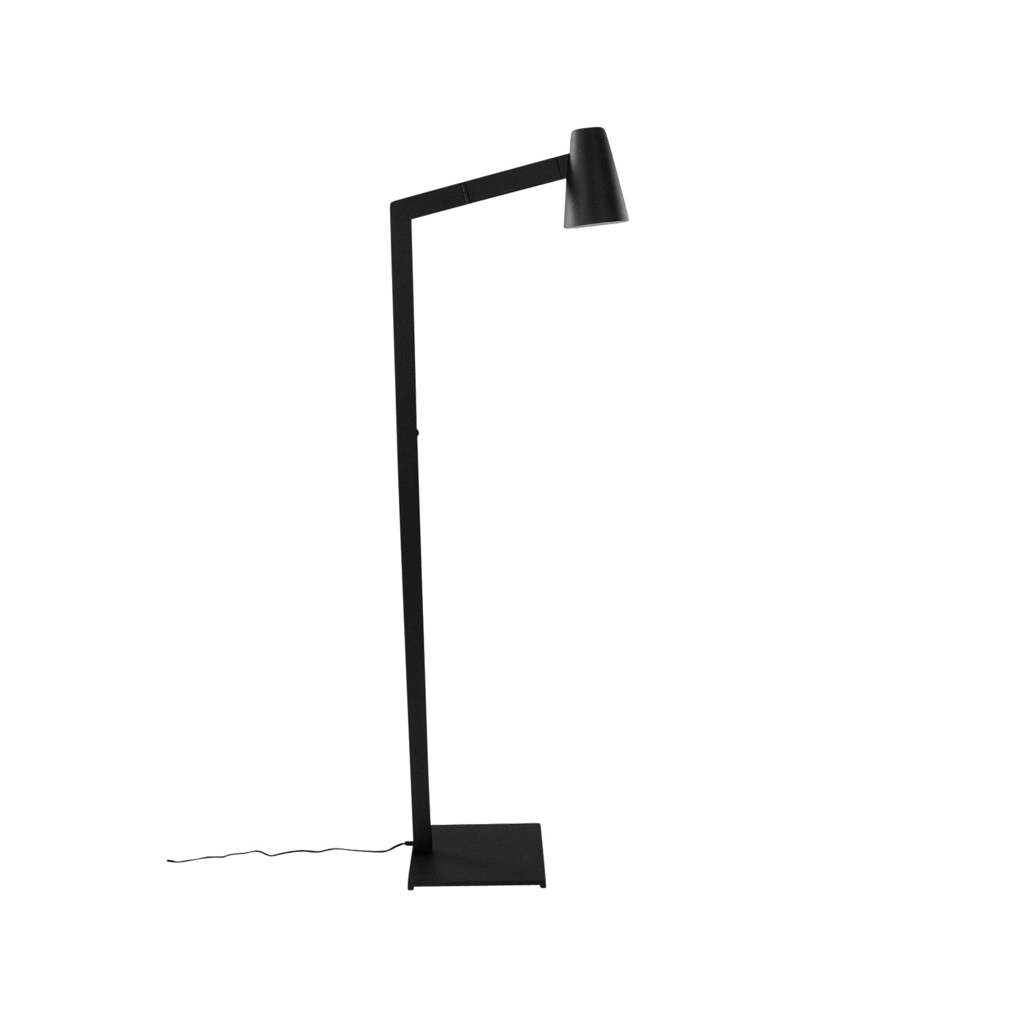 Tilt Floor Lamp Black