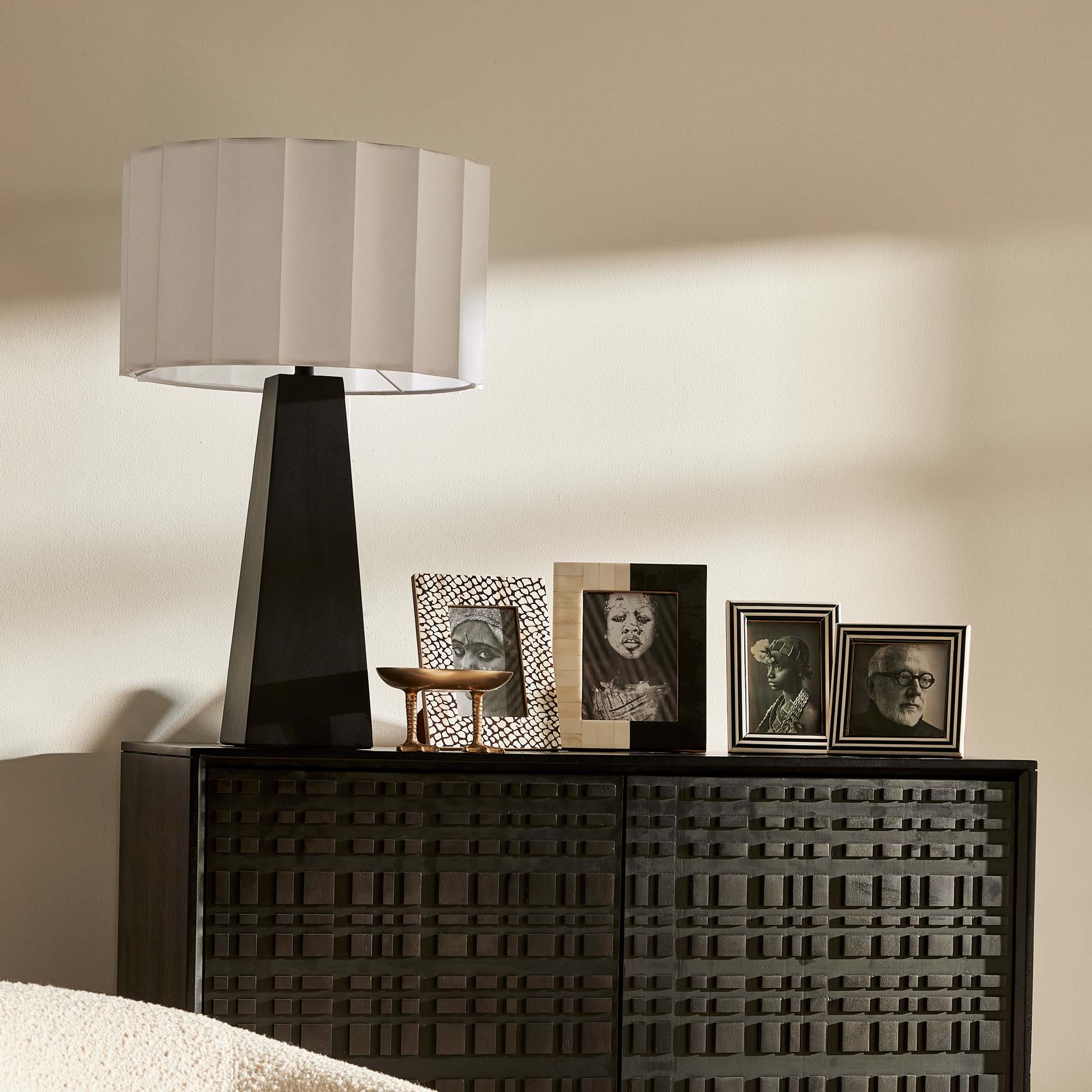 Yuji Parchment Shade Table Lamp