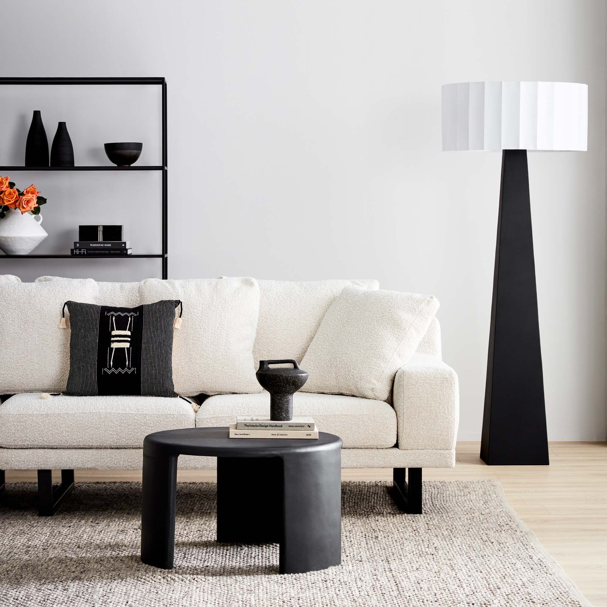 Yuji Parchment Shade Floor Lamp