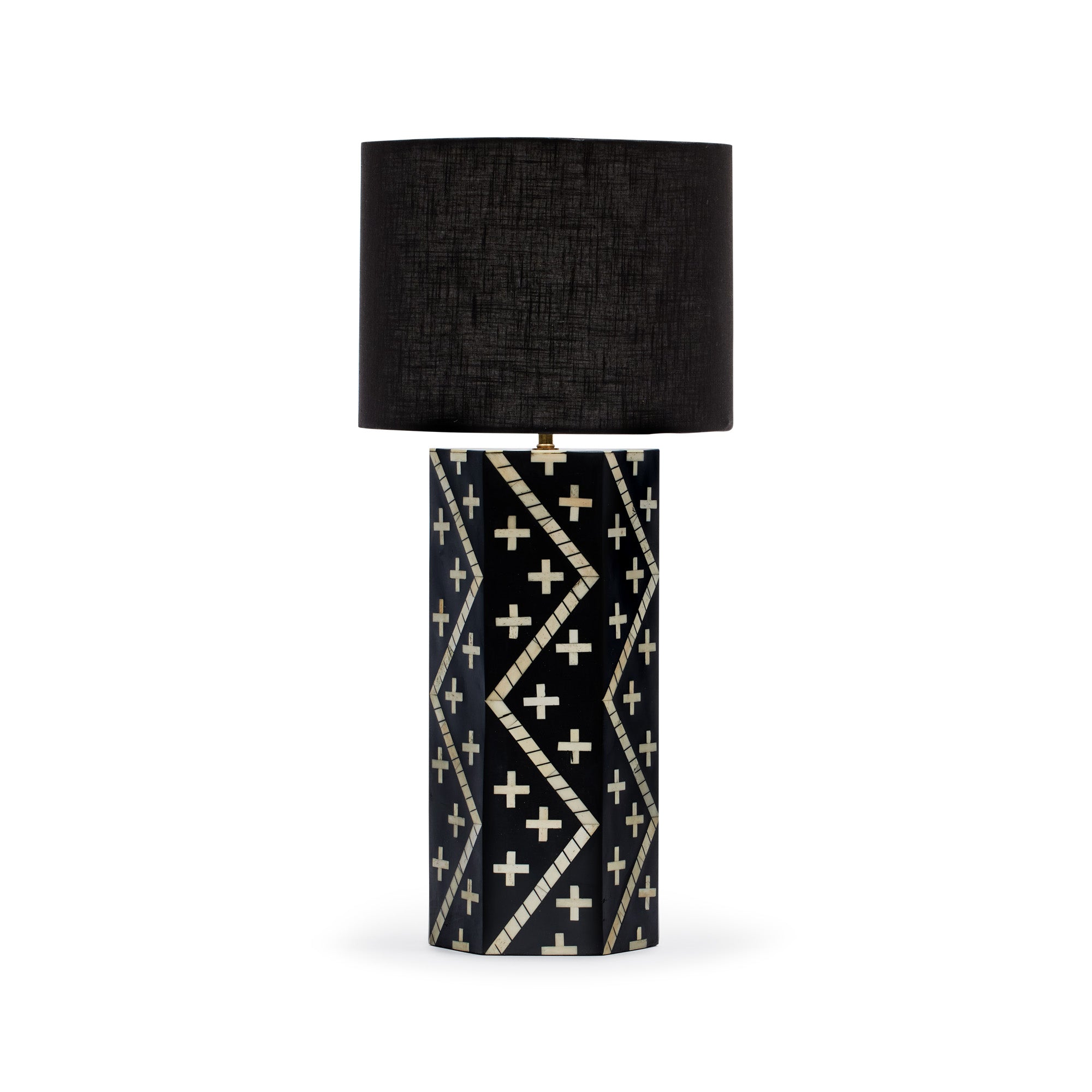 Riva Bone Inlay Lamp