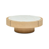 Tori Round Coffee Table Halo Natural Small