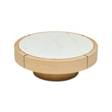 Tori Round Coffee Table Halo Natural Small