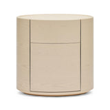 Veda Oval Bedside Parchment