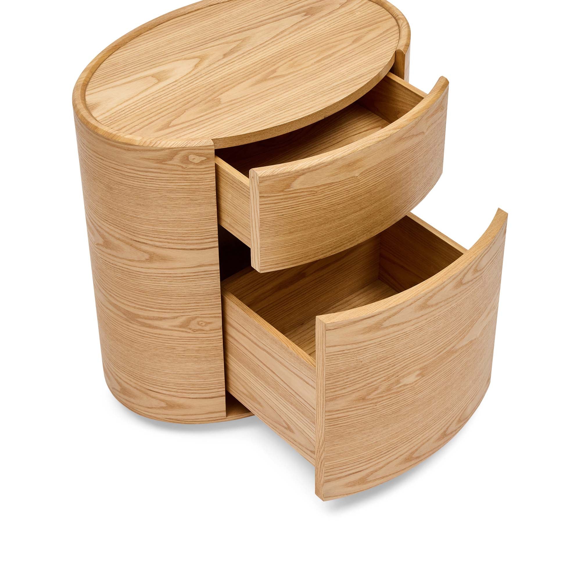 Veda Oval Bedside Natural Ash