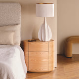 Veda Oval Bedside Natural Ash