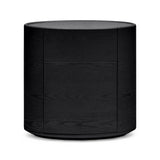 Veda Oval Bedside Black Ash