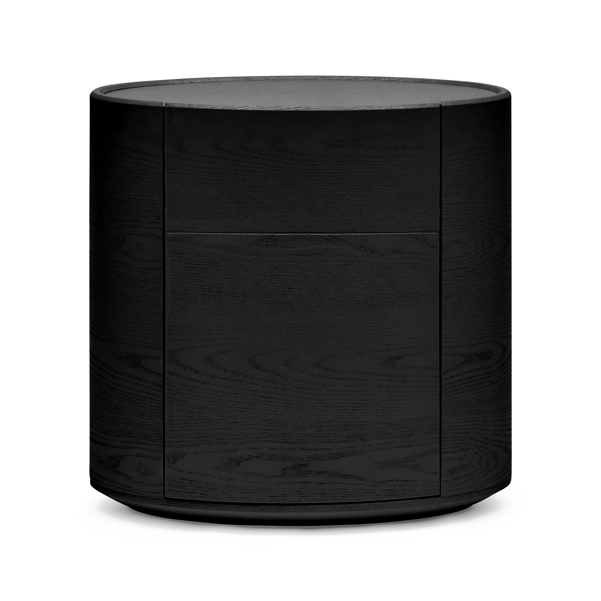 Veda Oval Bedside Black Ash