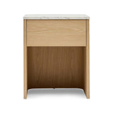 Lola Bedside Blonde Carrara Marble