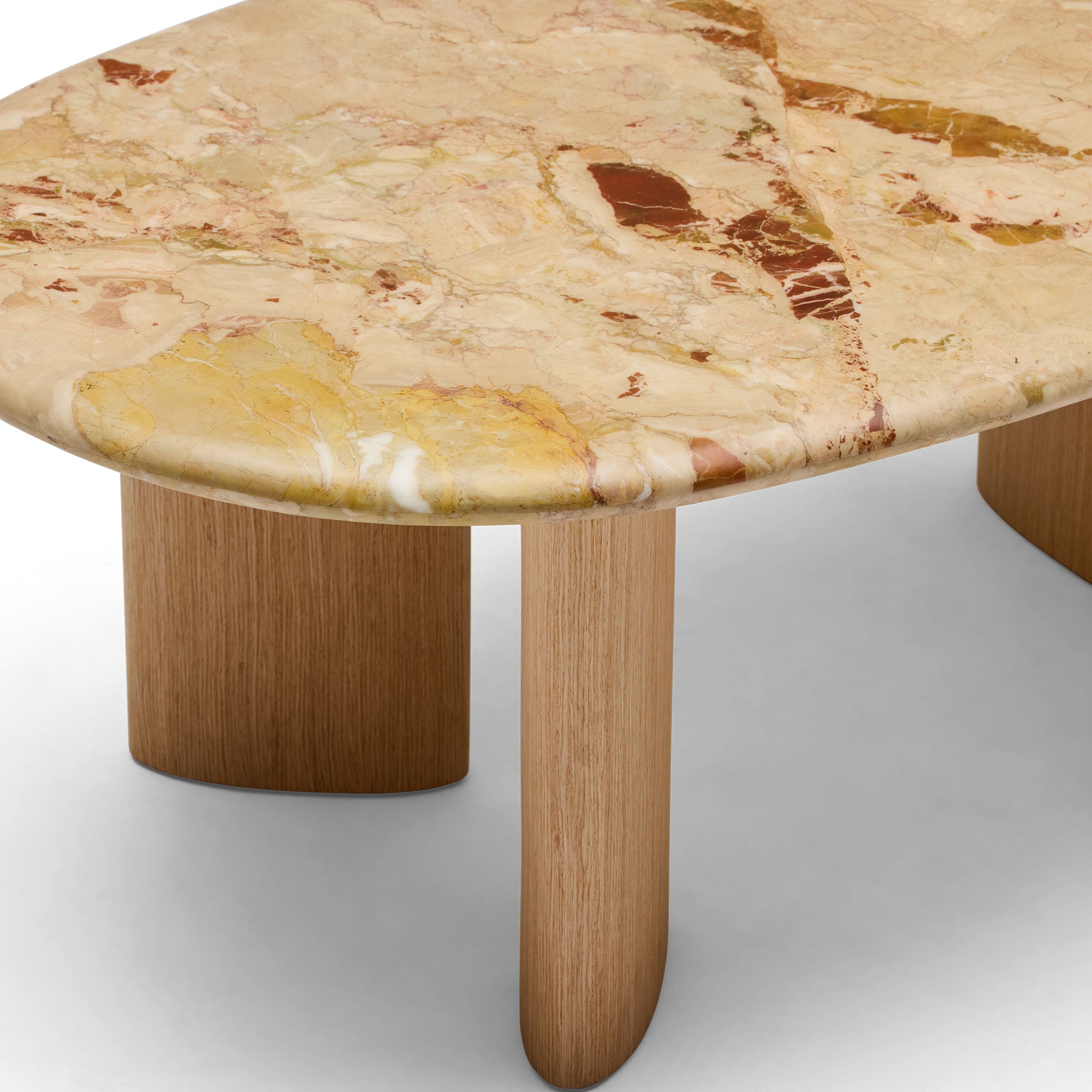 Hallie Coffee Table Aurora Marble