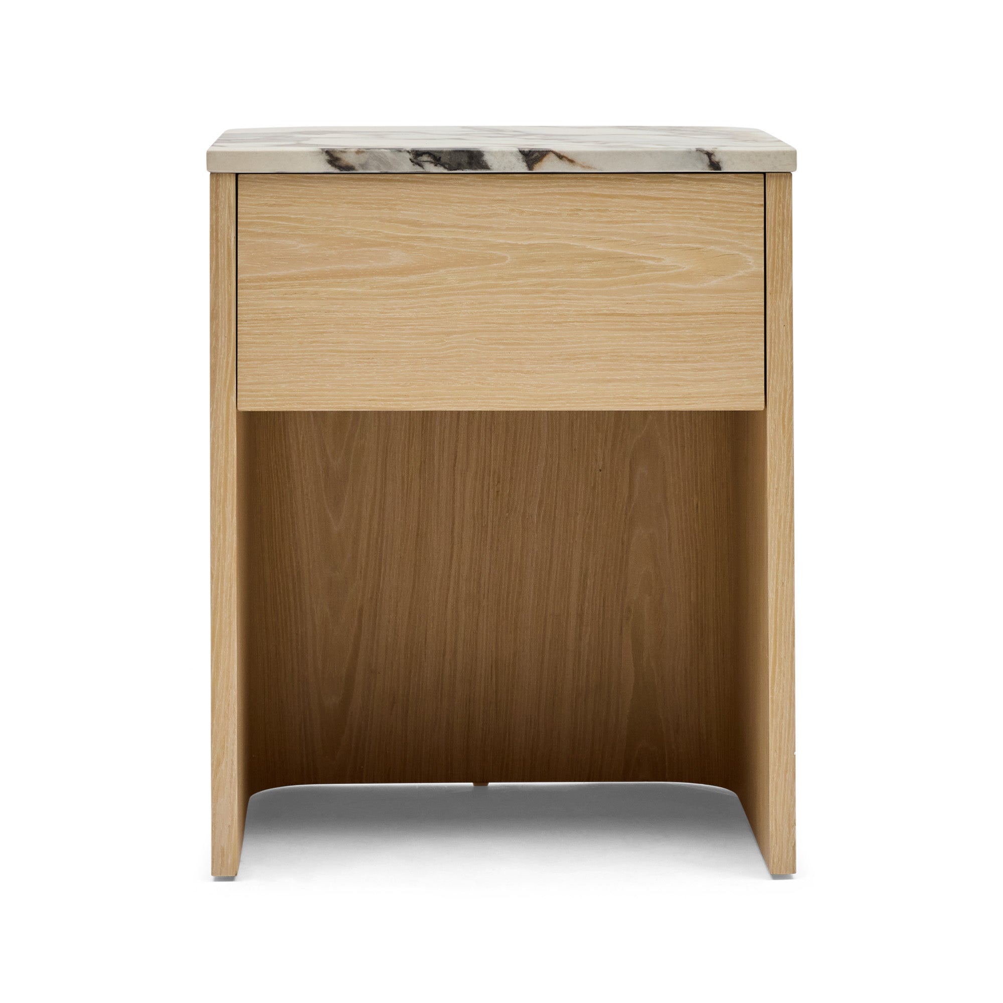 Lola Bedside Blonde Tempest Marble