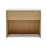 Lola Bedside Blonde Carrara Marble Grande