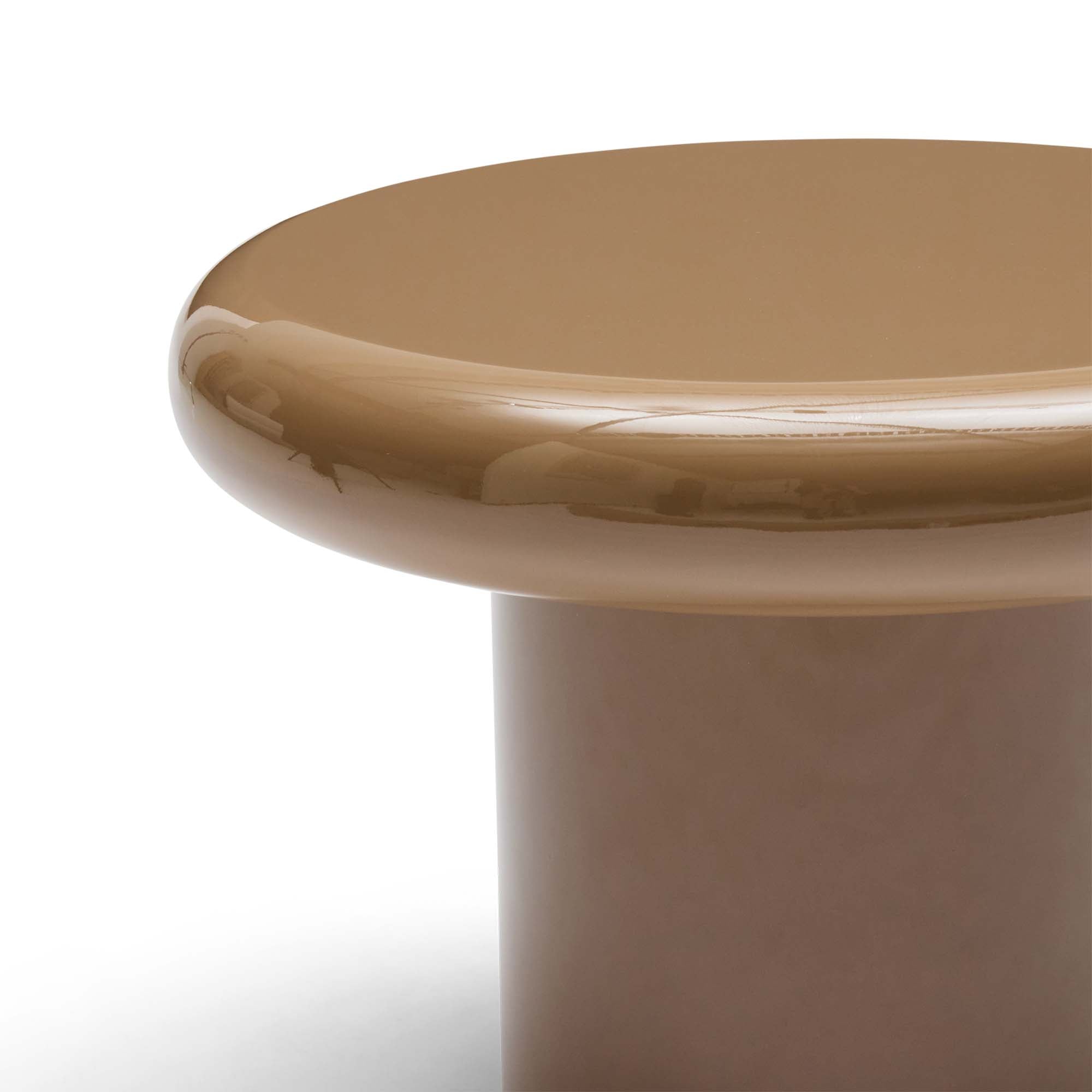 Carter Coffee Table Small Dark Cappuccino Gloss
