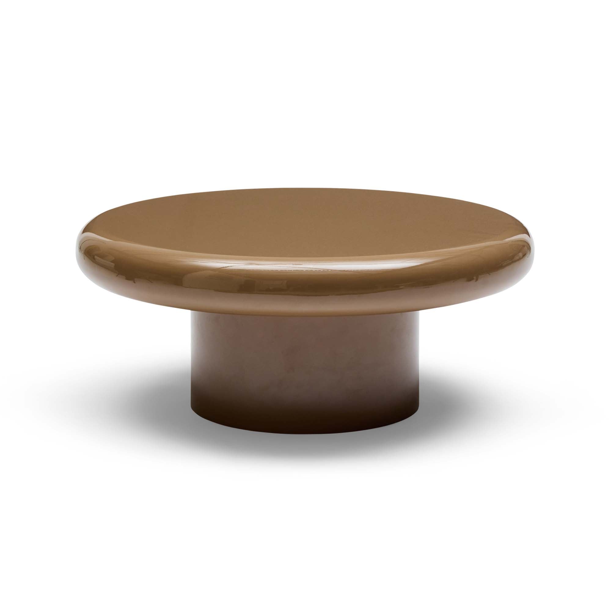 Carter Coffee Table Large Dark Cappuccino Gloss
