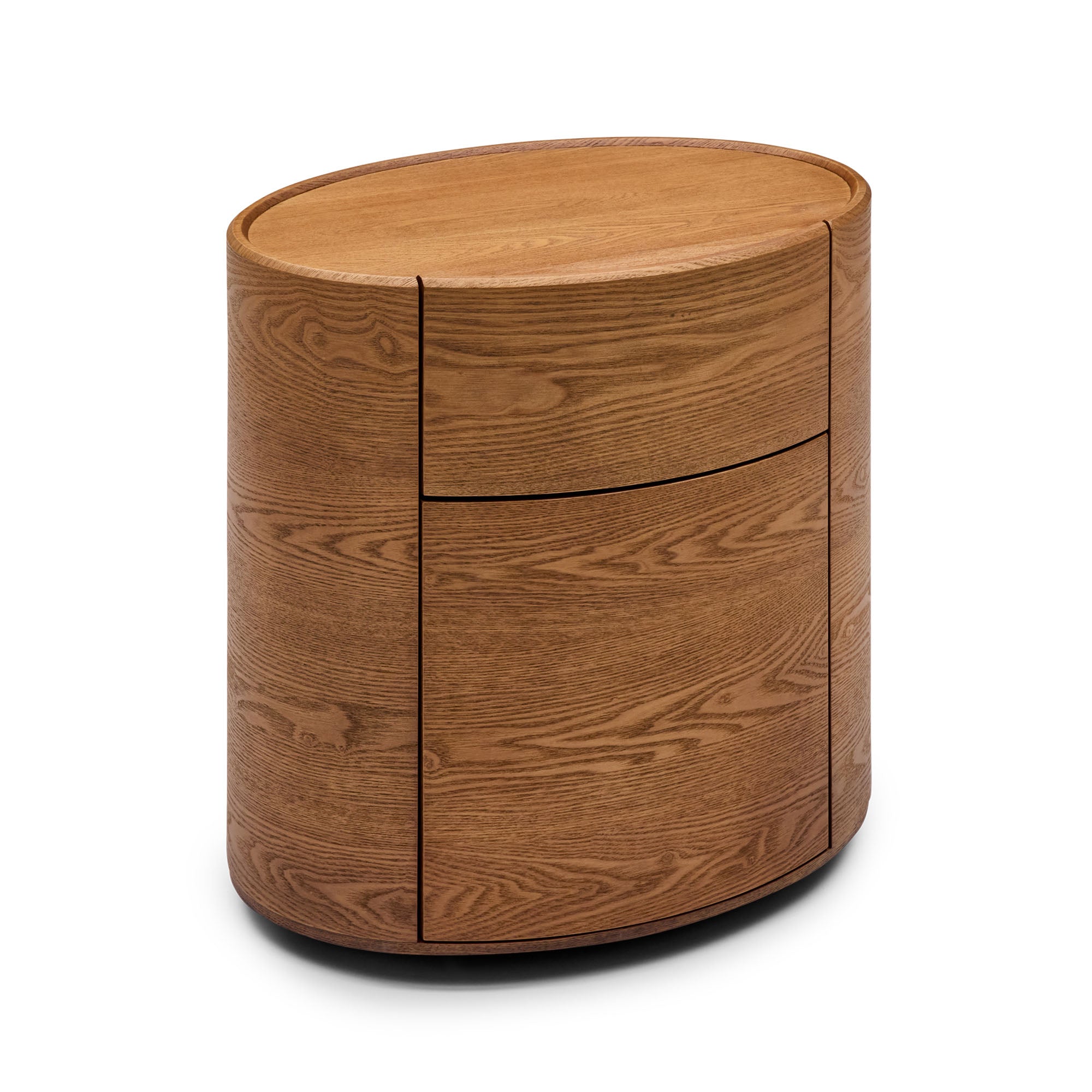 Veda Oval Bedside Caramel