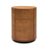 Rivo Round Bedside Caramel