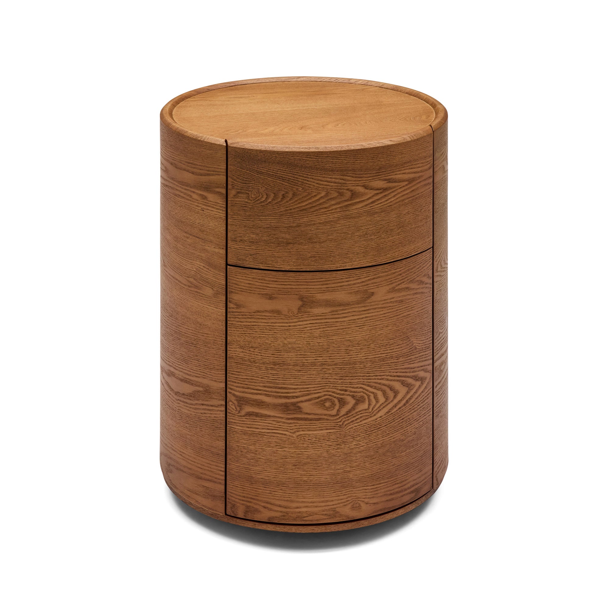 Rivo Round Bedside Caramel