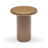 Fleur Side Table Cappuccino Gloss