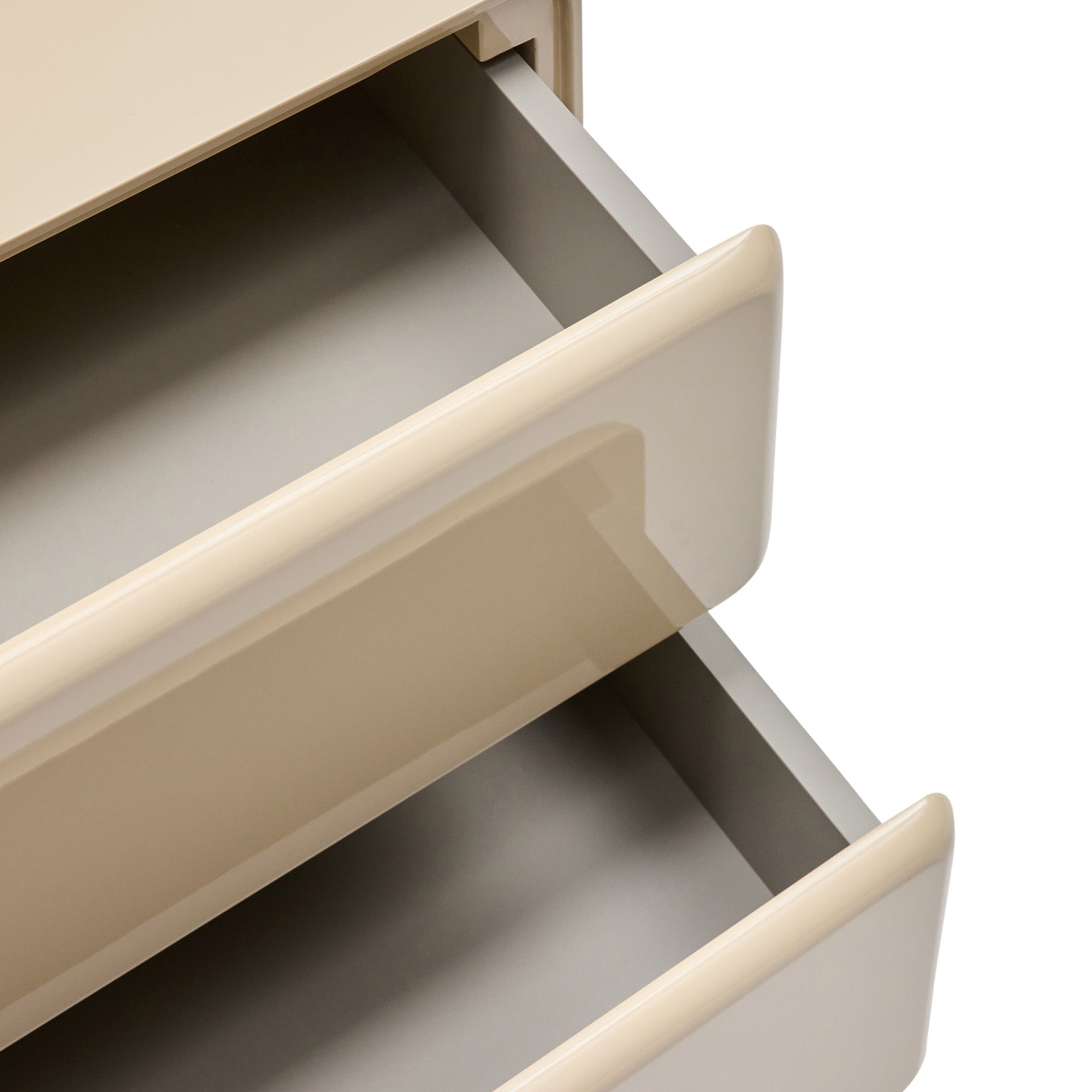 Brae Bedside Beige Gloss