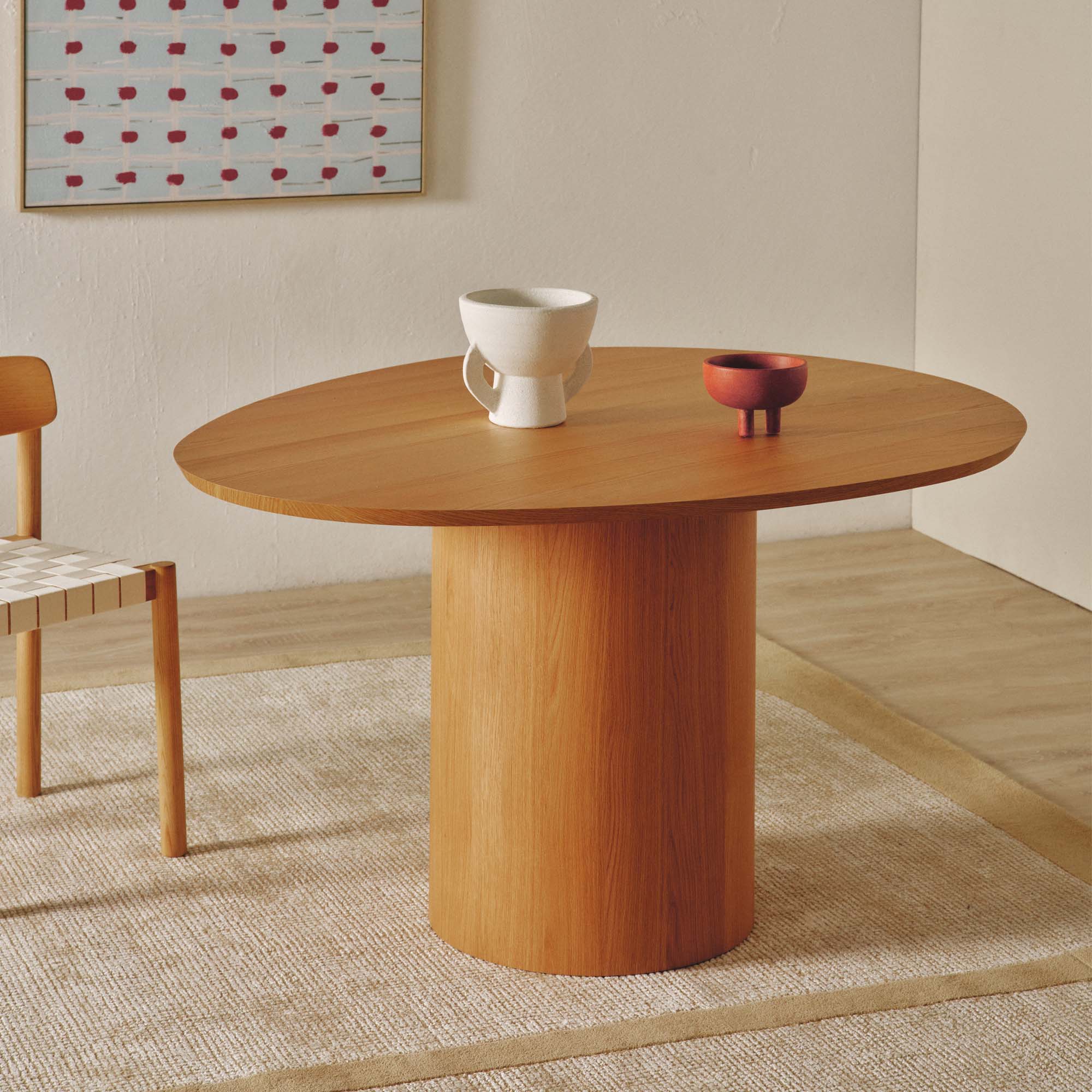 Biku Dining Table Natural