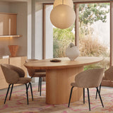 Pippa Oval Dining Table Natural Large