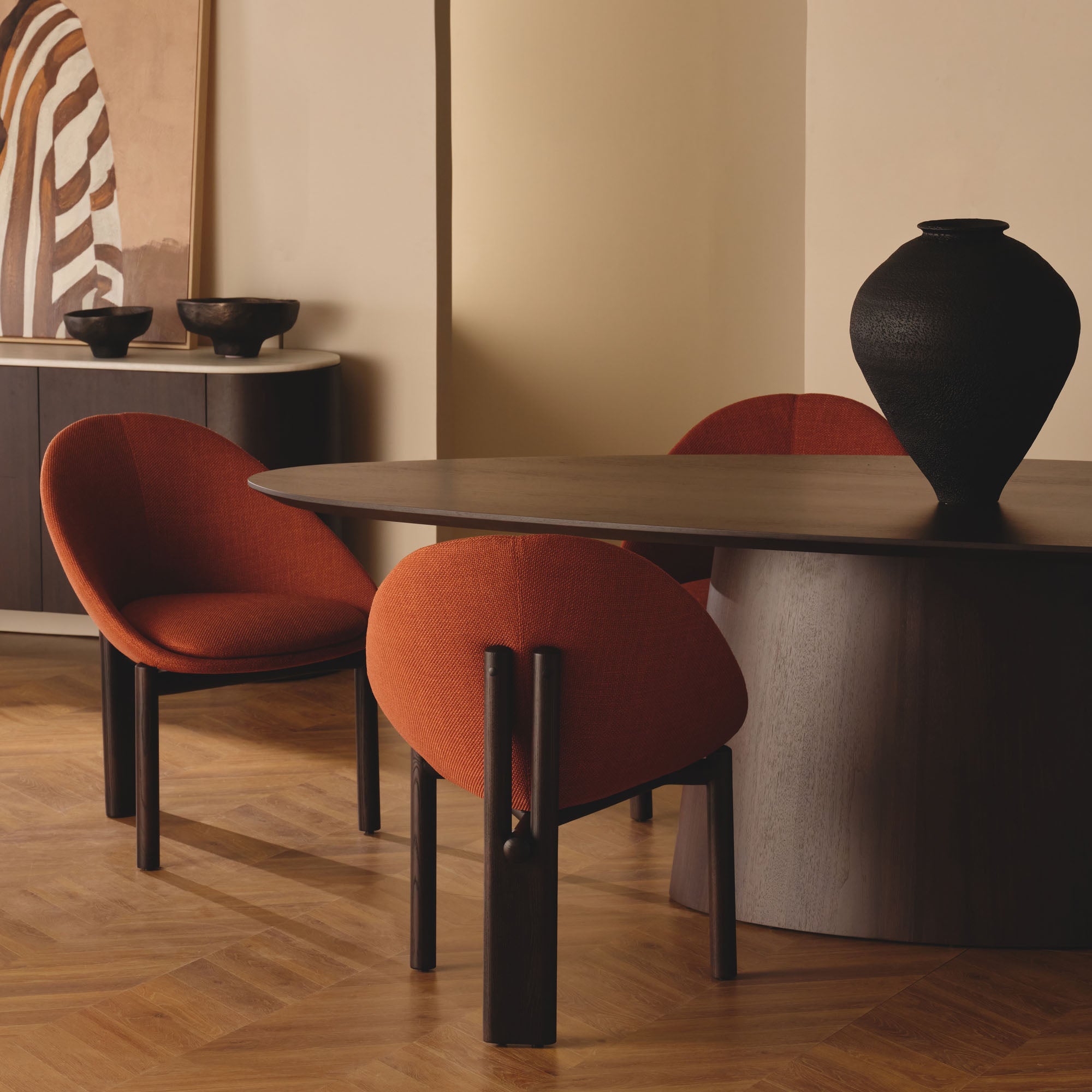 Hanna Dining Table Walnut Small