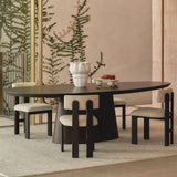 Hanna Dining Table Walnut Small