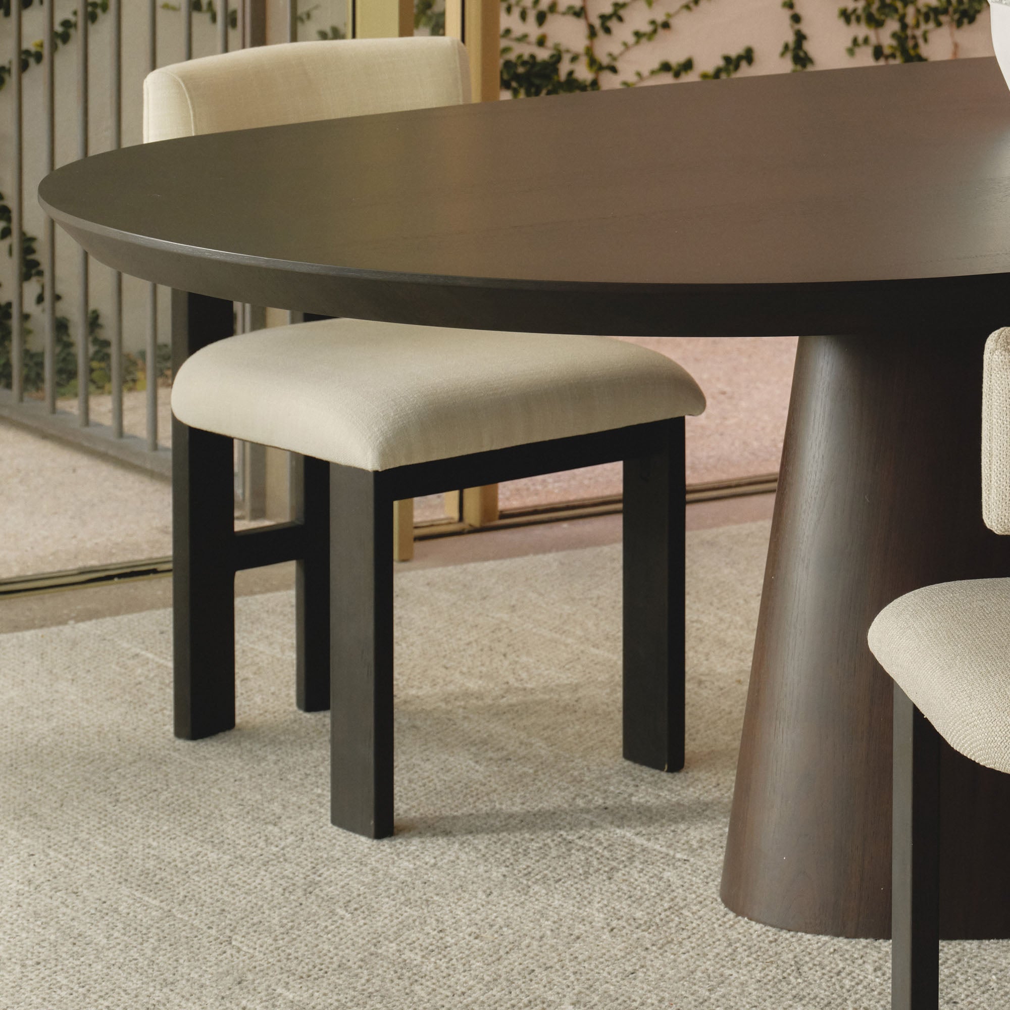 Hanna Dining Table Walnut Large